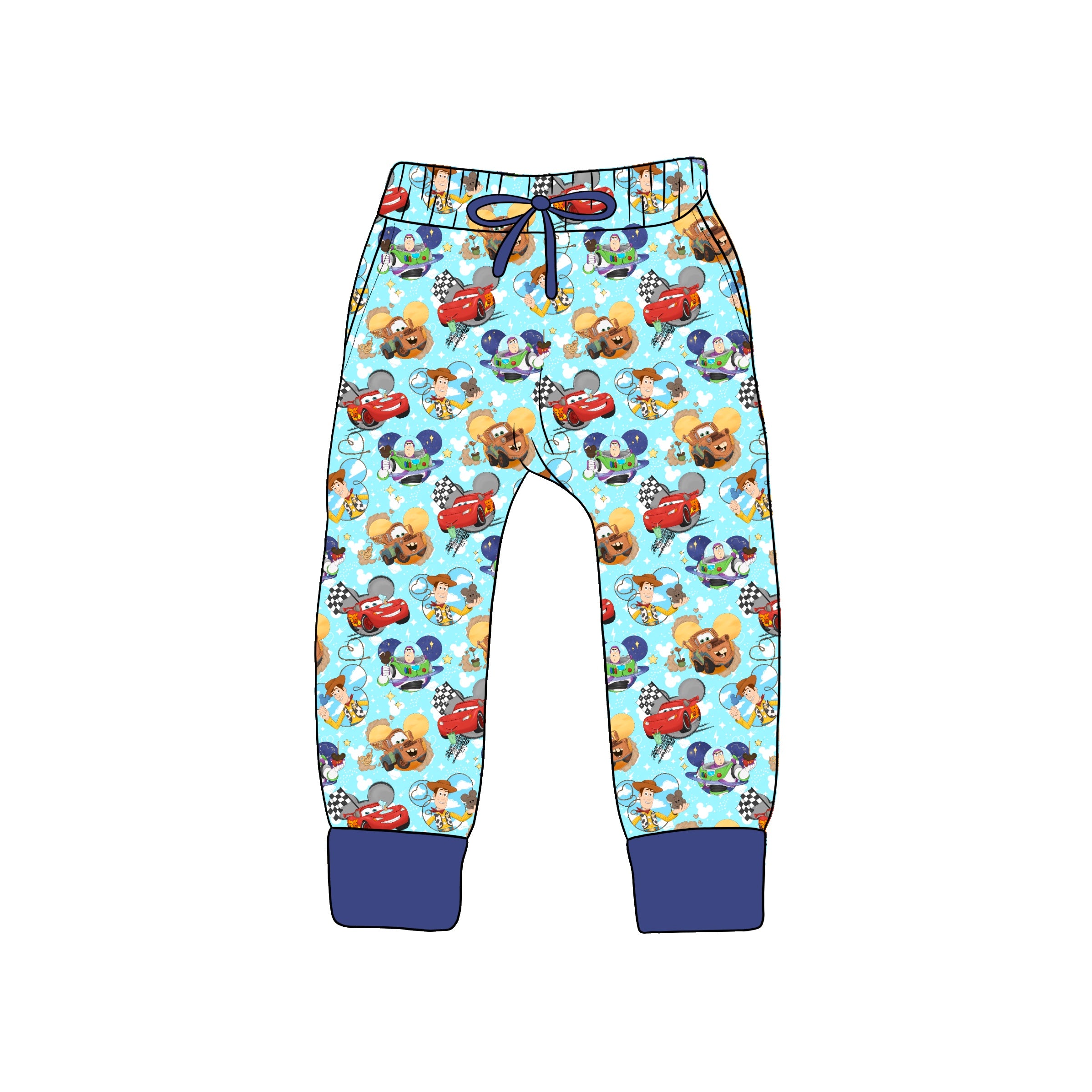 PREORDER BAMBOO French Terry TOUGH LOVE KIDS JOGGERS SHIP DATE DECEMBER 2025