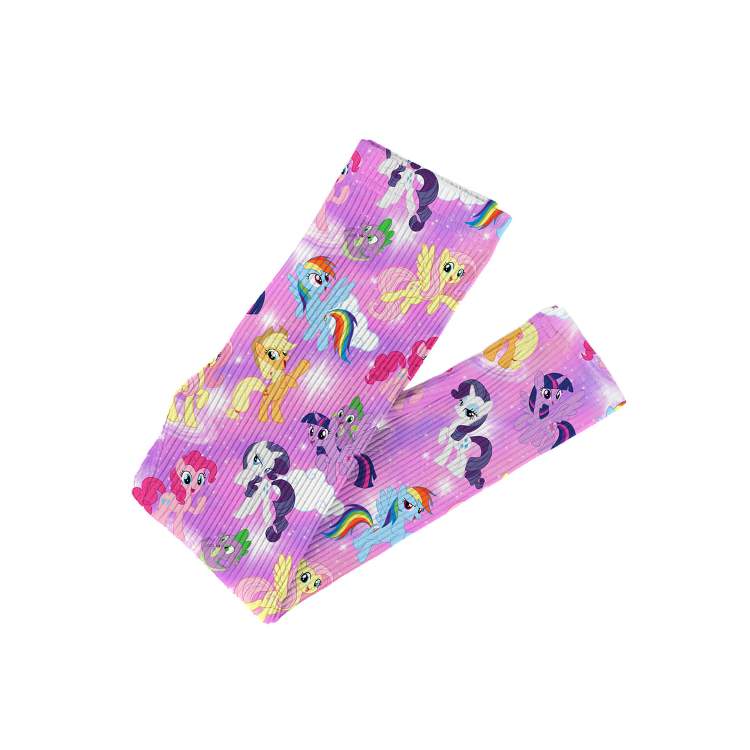 Bamboo MAGIC IN THE MANE RIBBED LEGGINGS