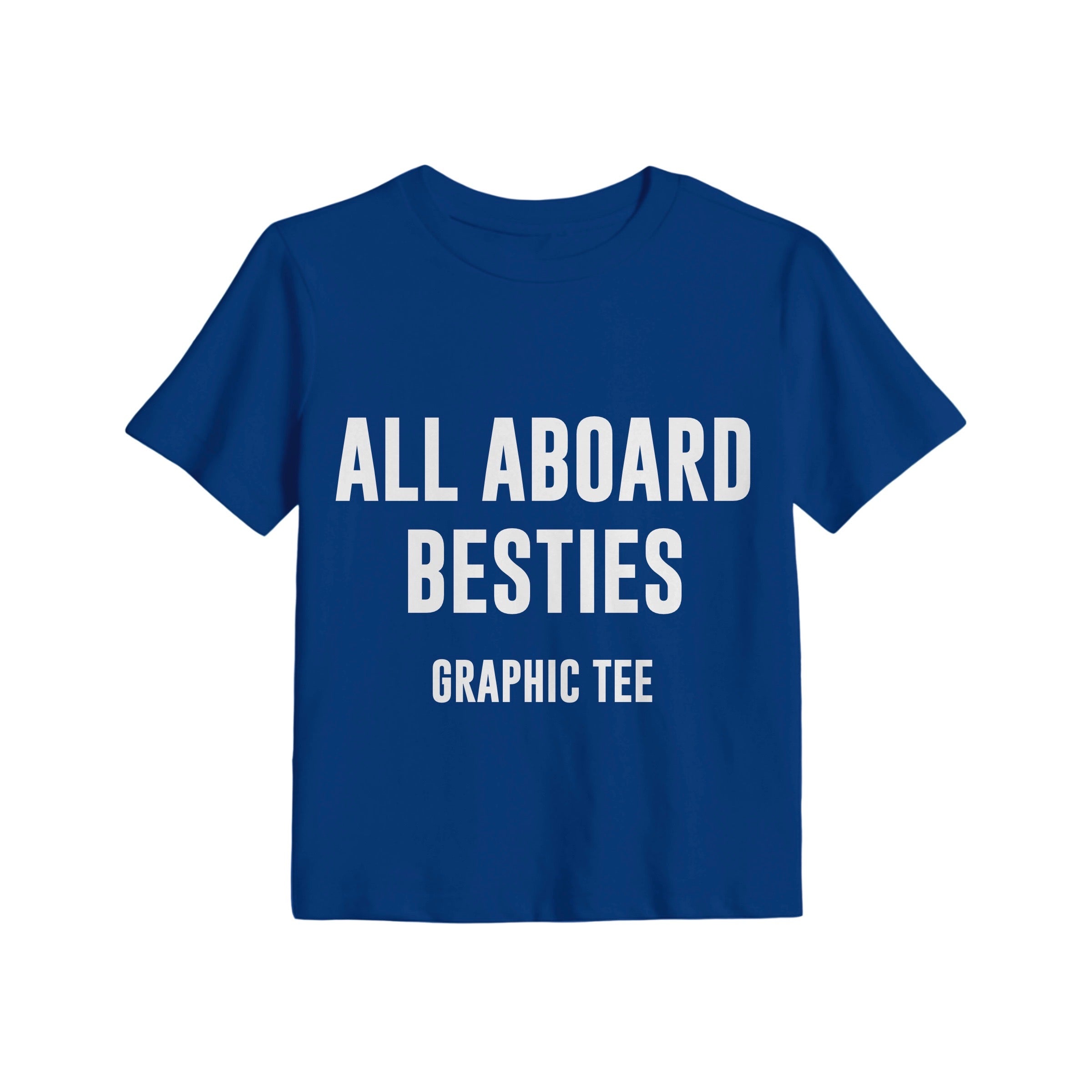 Bamboo ALL ABOARD BESTIES KIDS GRAPHIC TEE