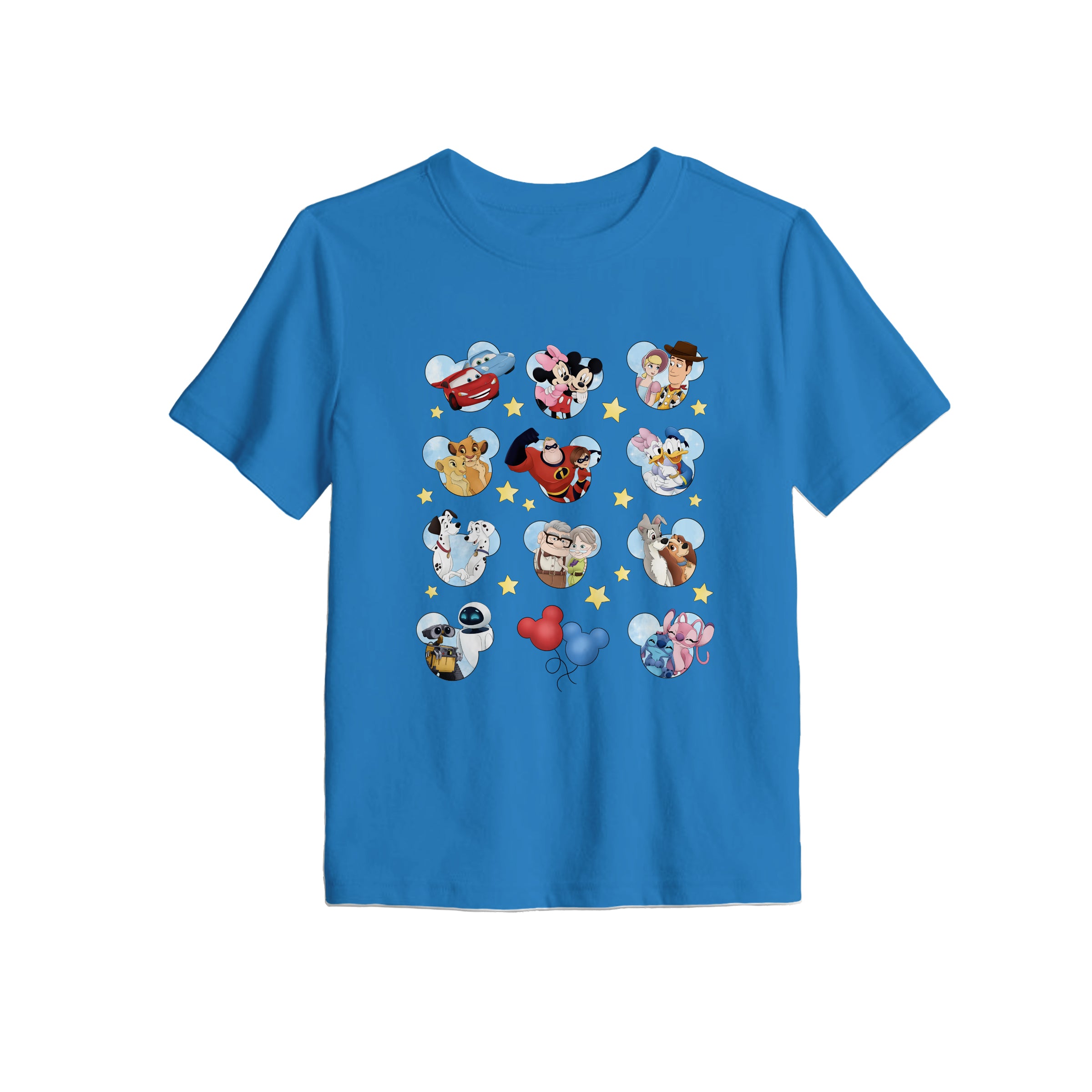 Bamboo ENCHANTED DUOS BLUE KIDS GRAPHIC TEE