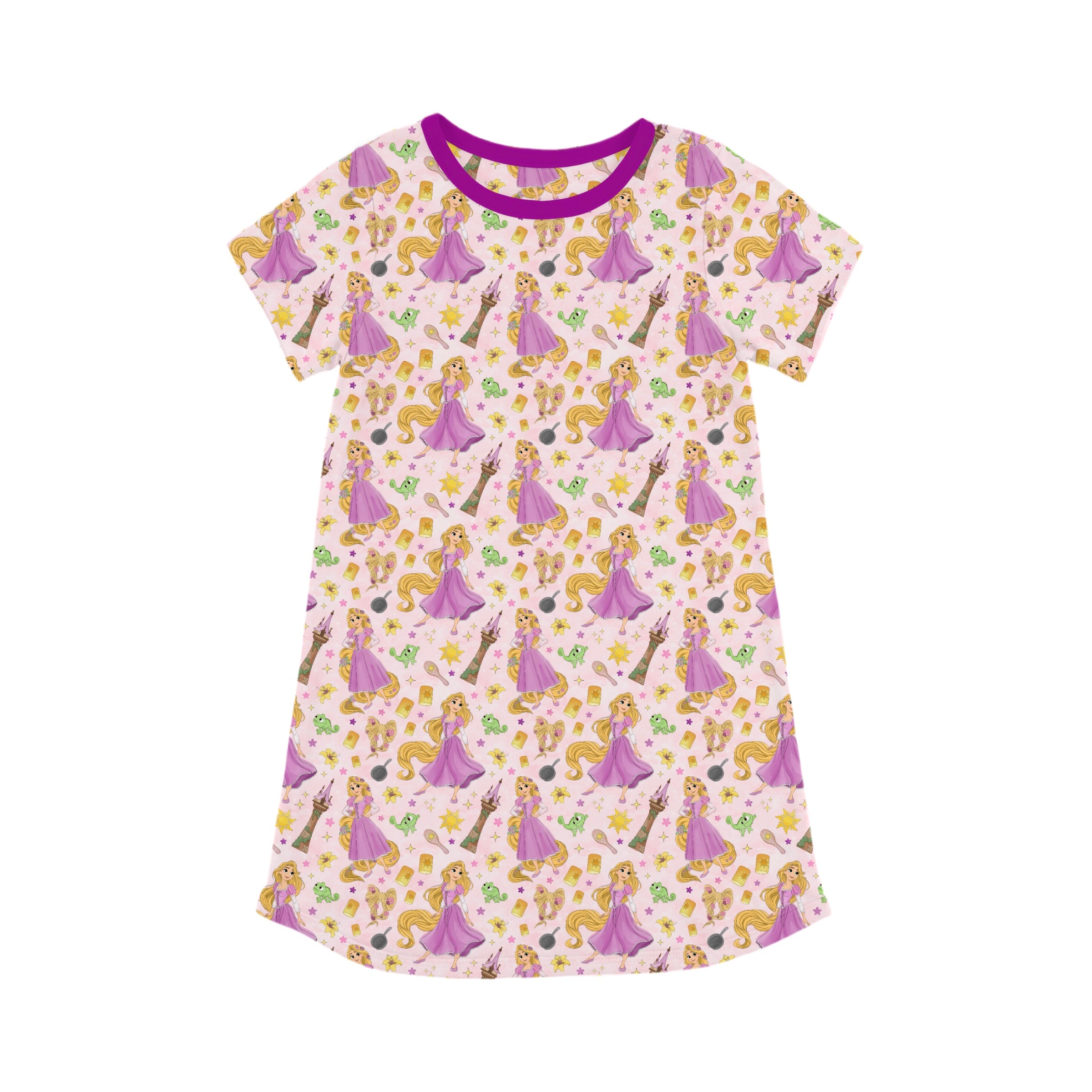 Bamboo ENCHANTED LOCKS SHORT Sleeve Gown