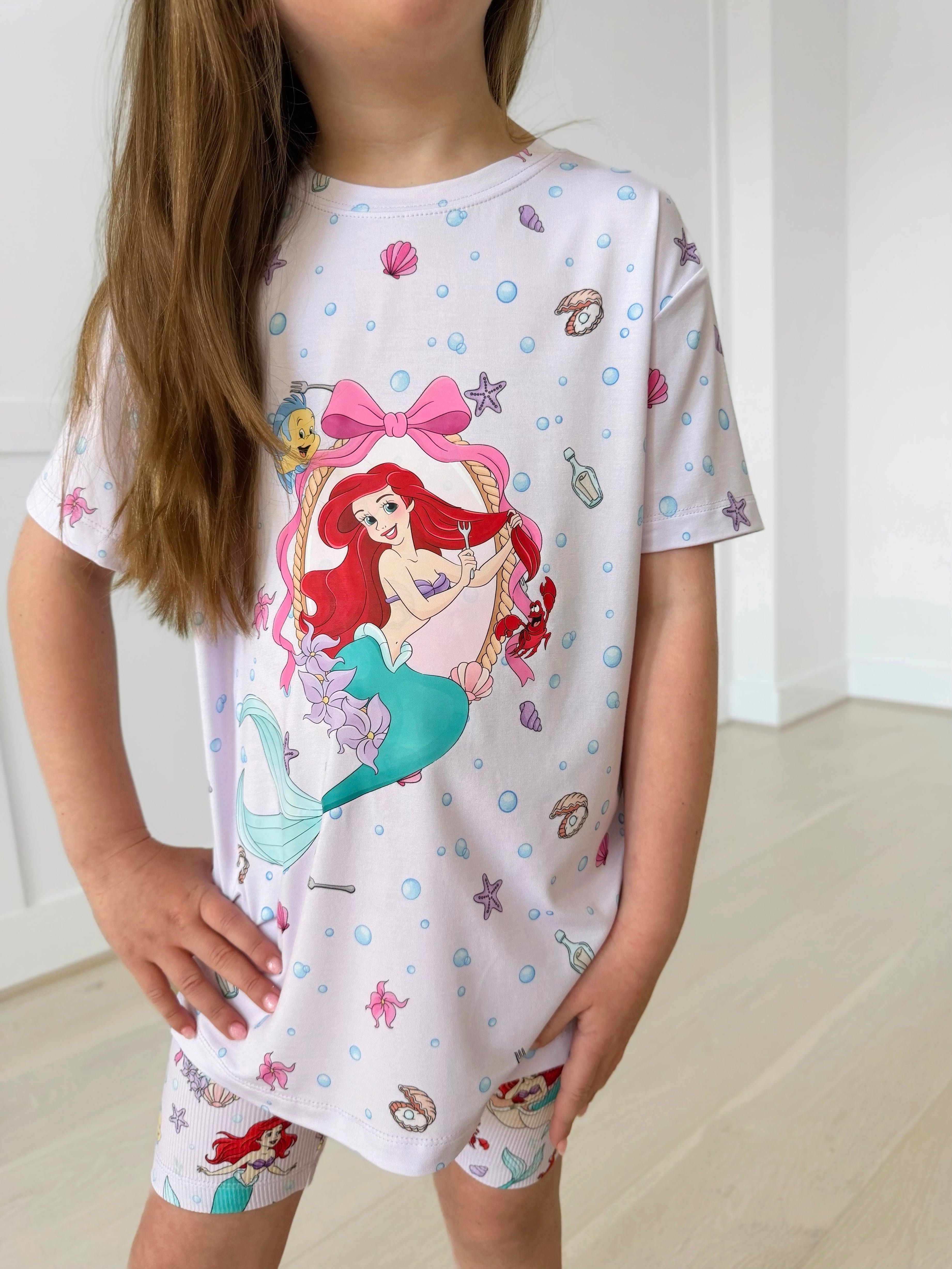 Bamboo BUBBLES & BESTIES KIDS GRAPHIC FRONT & BACK TEE