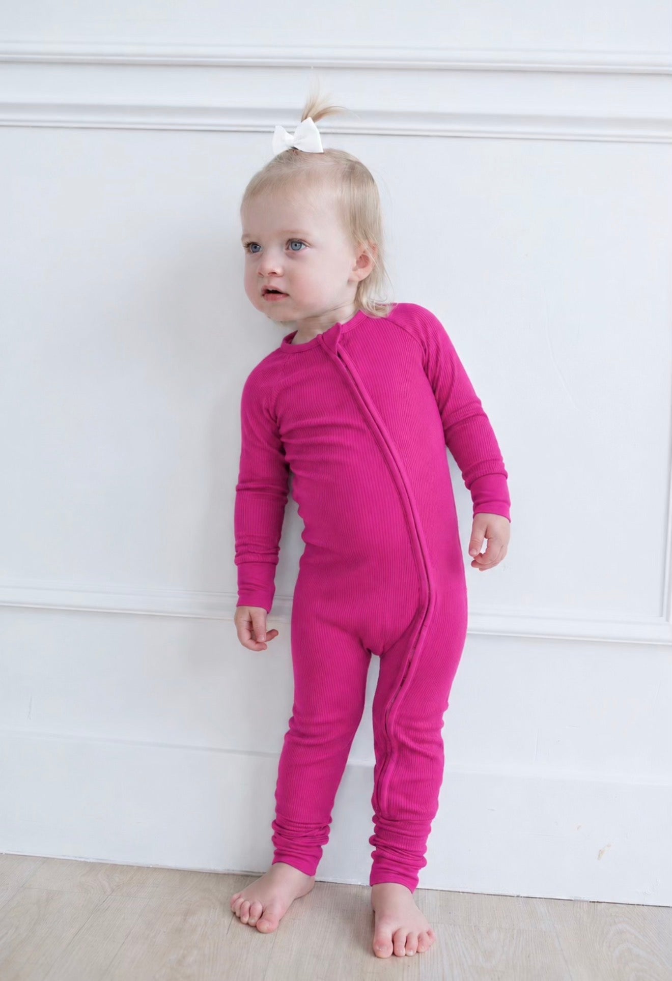 Bamboo RIBBED MAUVEBERRY Zippy