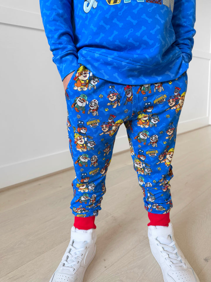 BAMBOO French Terry BOW WOW BUILD KIDS JOGGERS