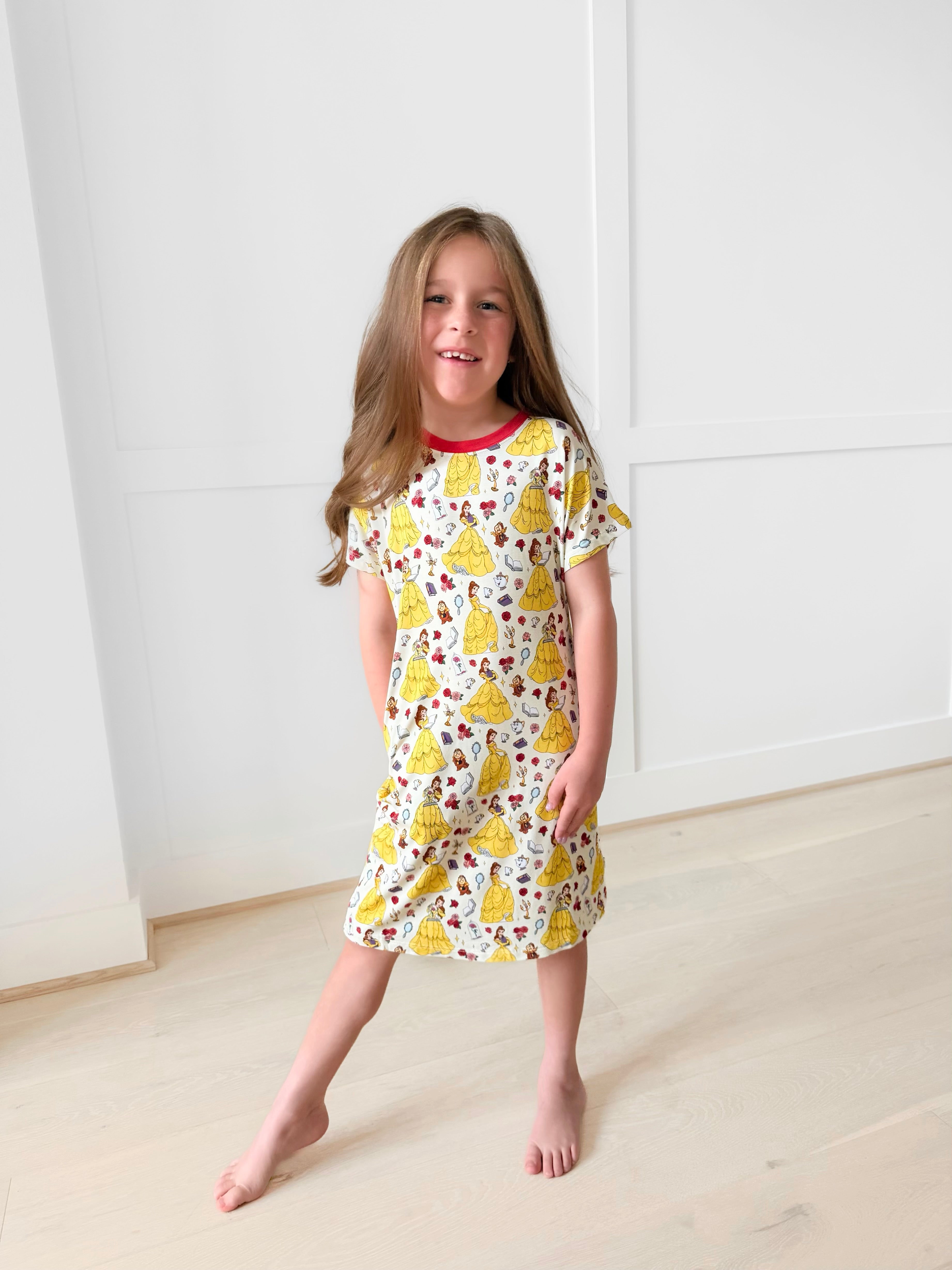 Bamboo BE OUR GUEST SHORT Sleeve Gown