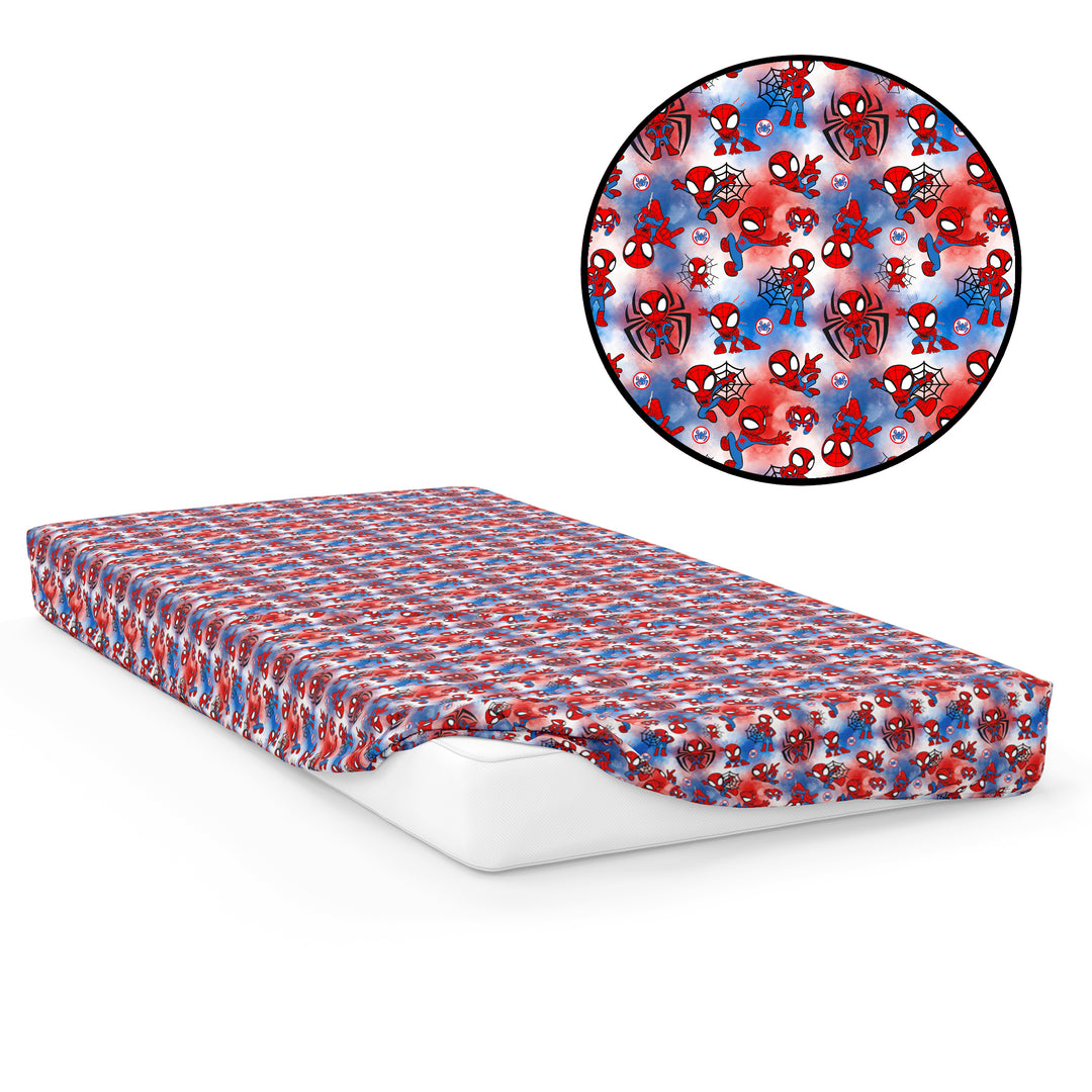 Bamboo WEB SLINGIN’ HERO TWIN/FULL/QUEEN SHEET
