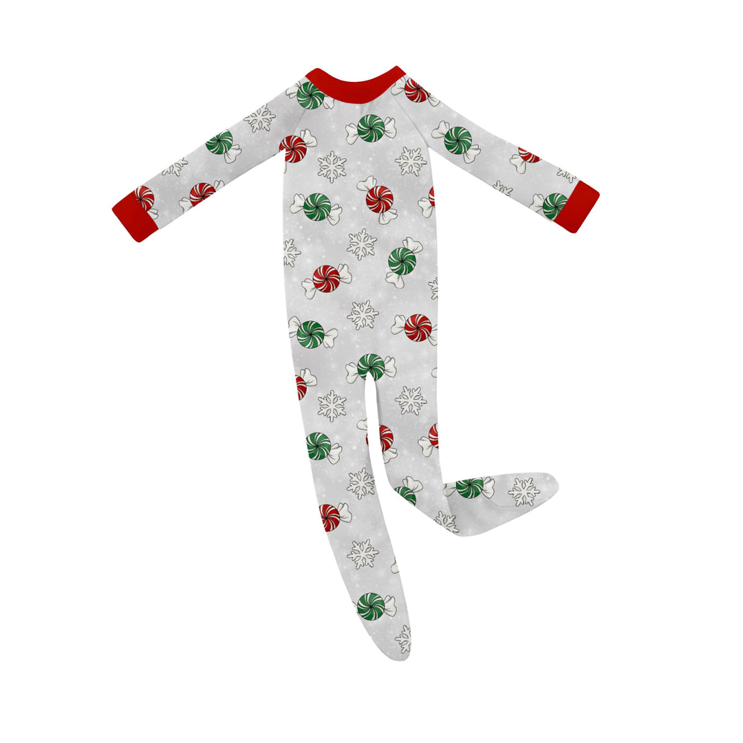 Bamboo MERRY LITTLE MISCHIEF ELF PAJAMAS