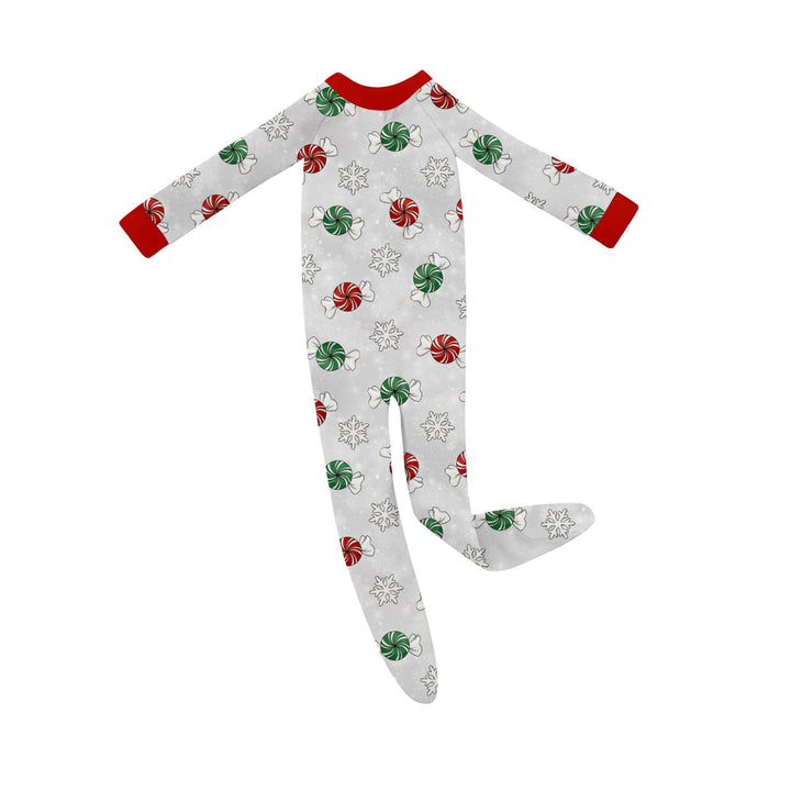 Bamboo MERRY LITTLE MISCHIEF ELF PAJAMAS