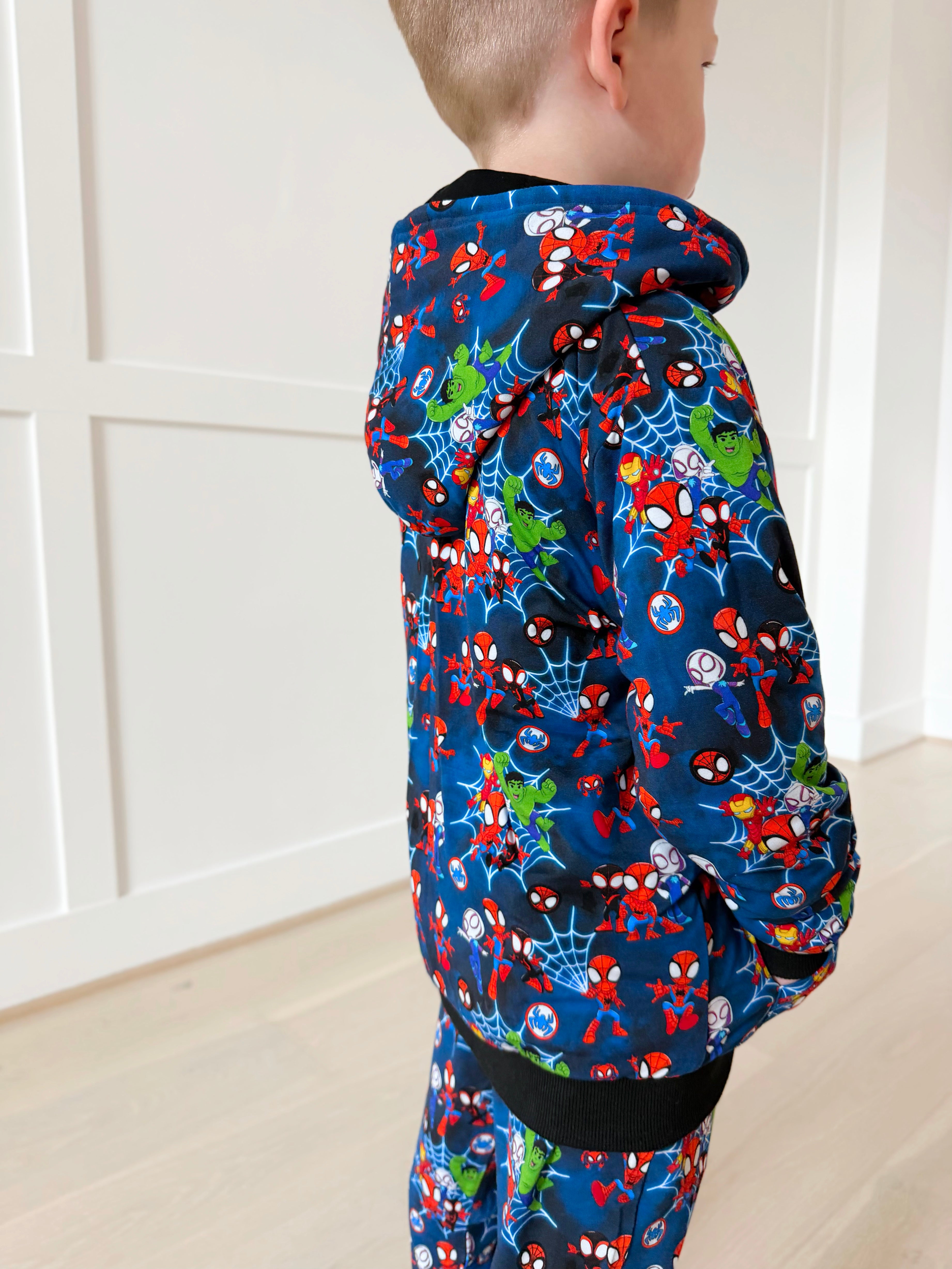 BAMBOO SWINGING & SPINNING 1.0 TOG ZIPPER HOODIE