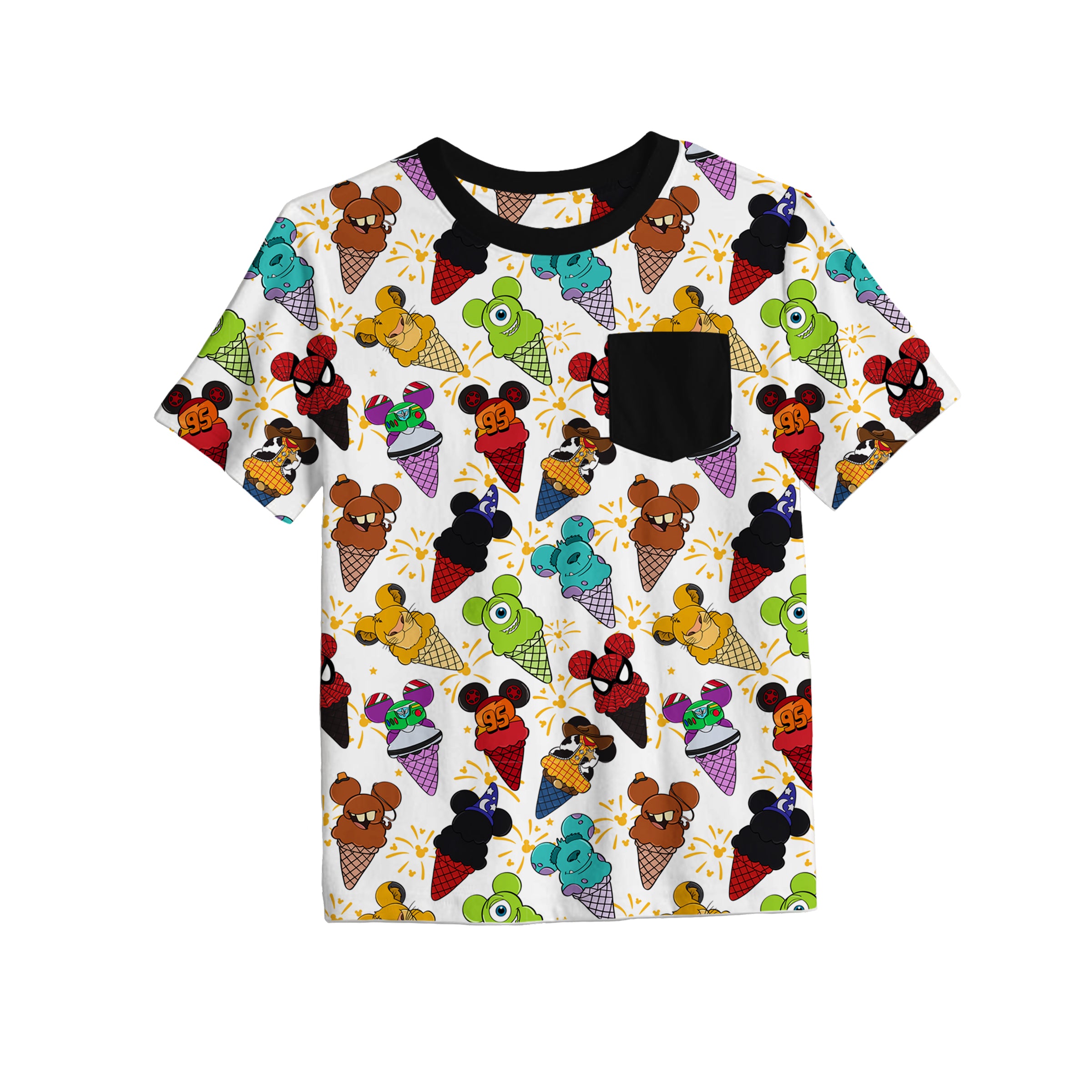 Bamboo SCOOP SQUAD KIDS POCKET TEE