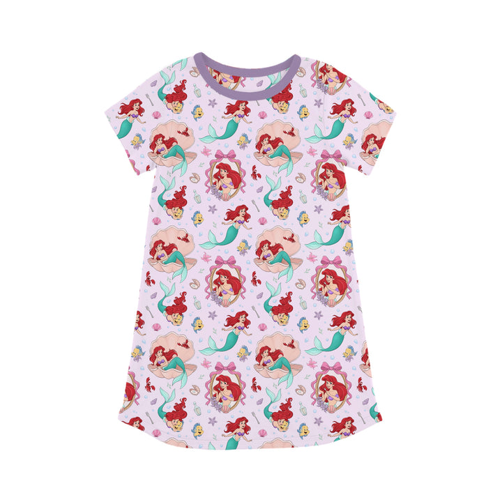 Bamboo BUBBLES &amp; BESTIES SHORT Sleeve POCKET Gown