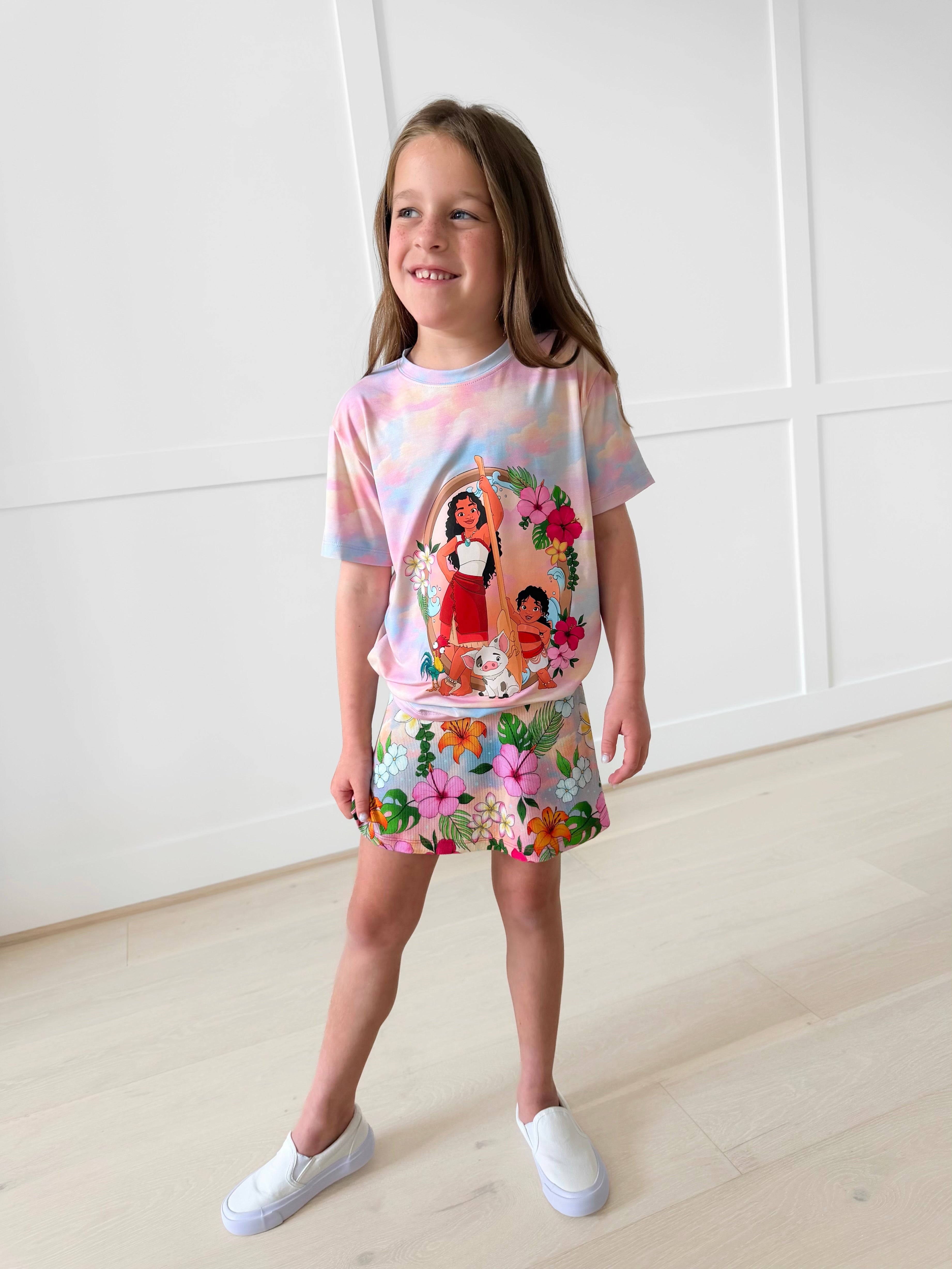 Bamboo BEYOND THE REEF KIDS GRAPHIC FRONT & BACK TEE