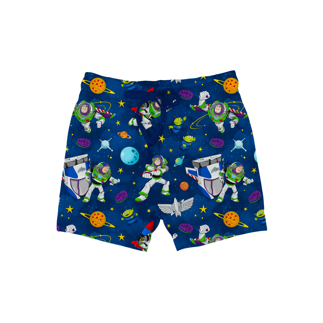 Bamboo COTTON SPANDEX STAR COMMAND Relaxed Shorts