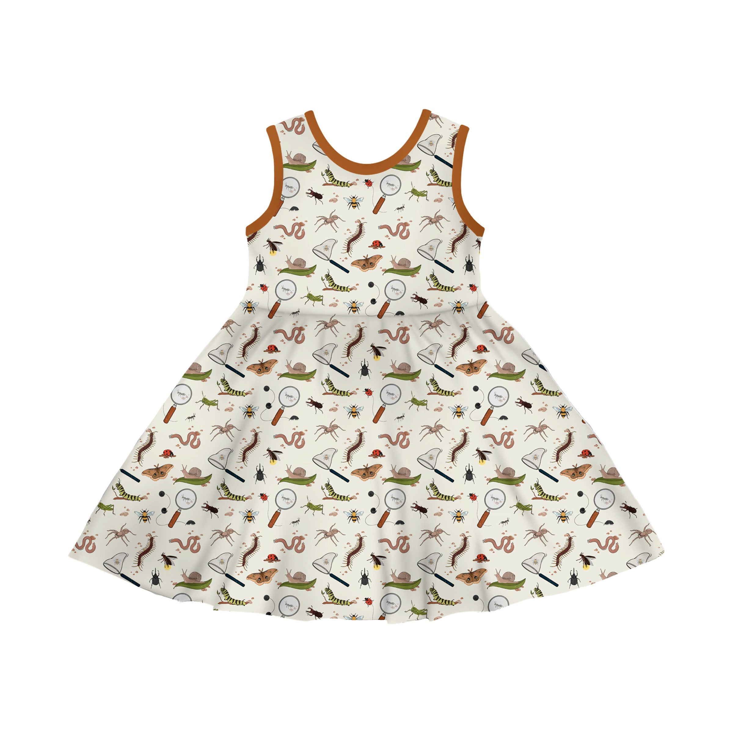 Bamboo Bug Hunt 2.0 Tank Top Twirl Dress