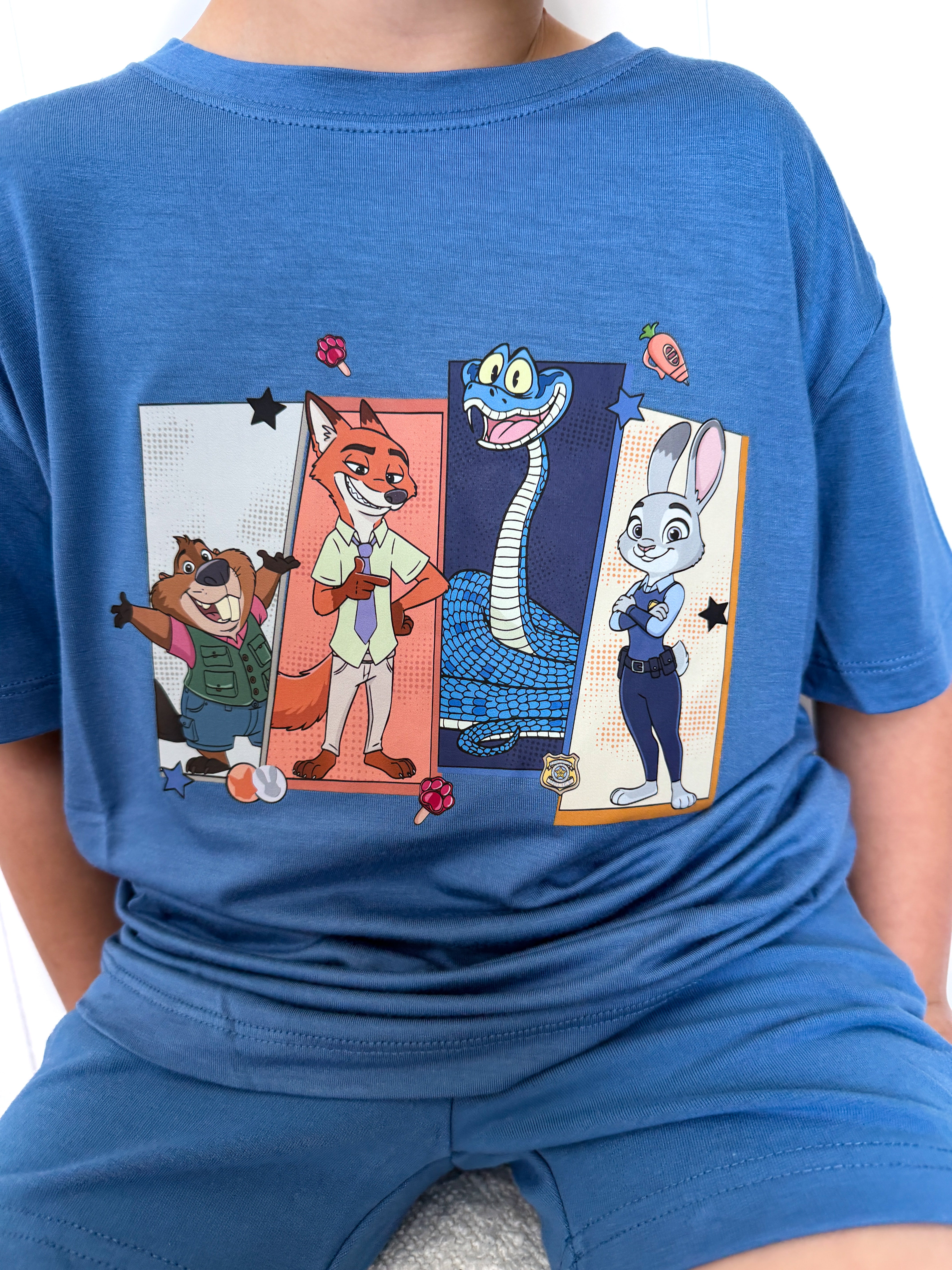 Bamboo HOP TO IT KIDS GRAPHIC TEE