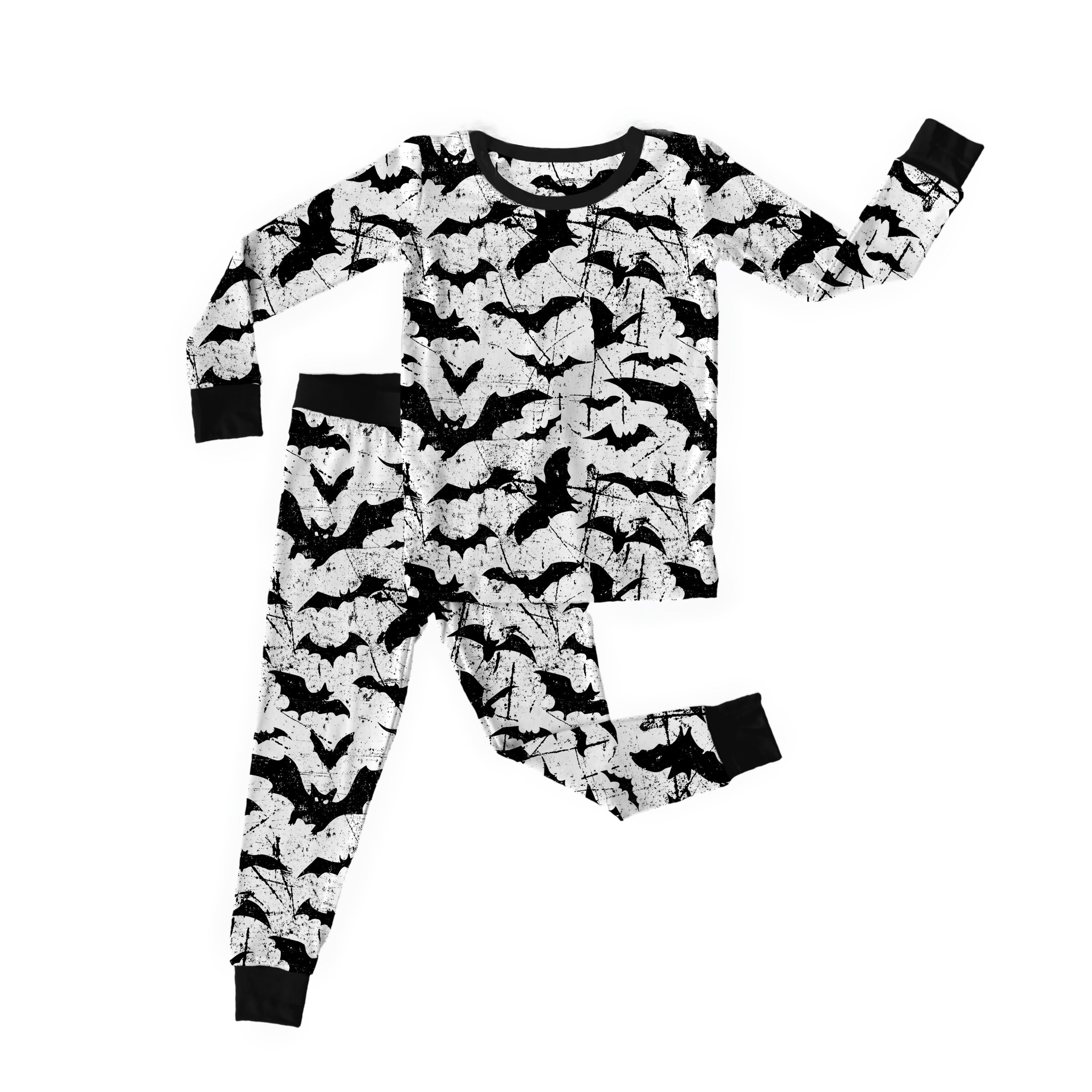PREORDER Bamboo IT'S FREAKIN' BATS Two Piece Long Sleeve/Pant Set Ship Date AUGUST 2025