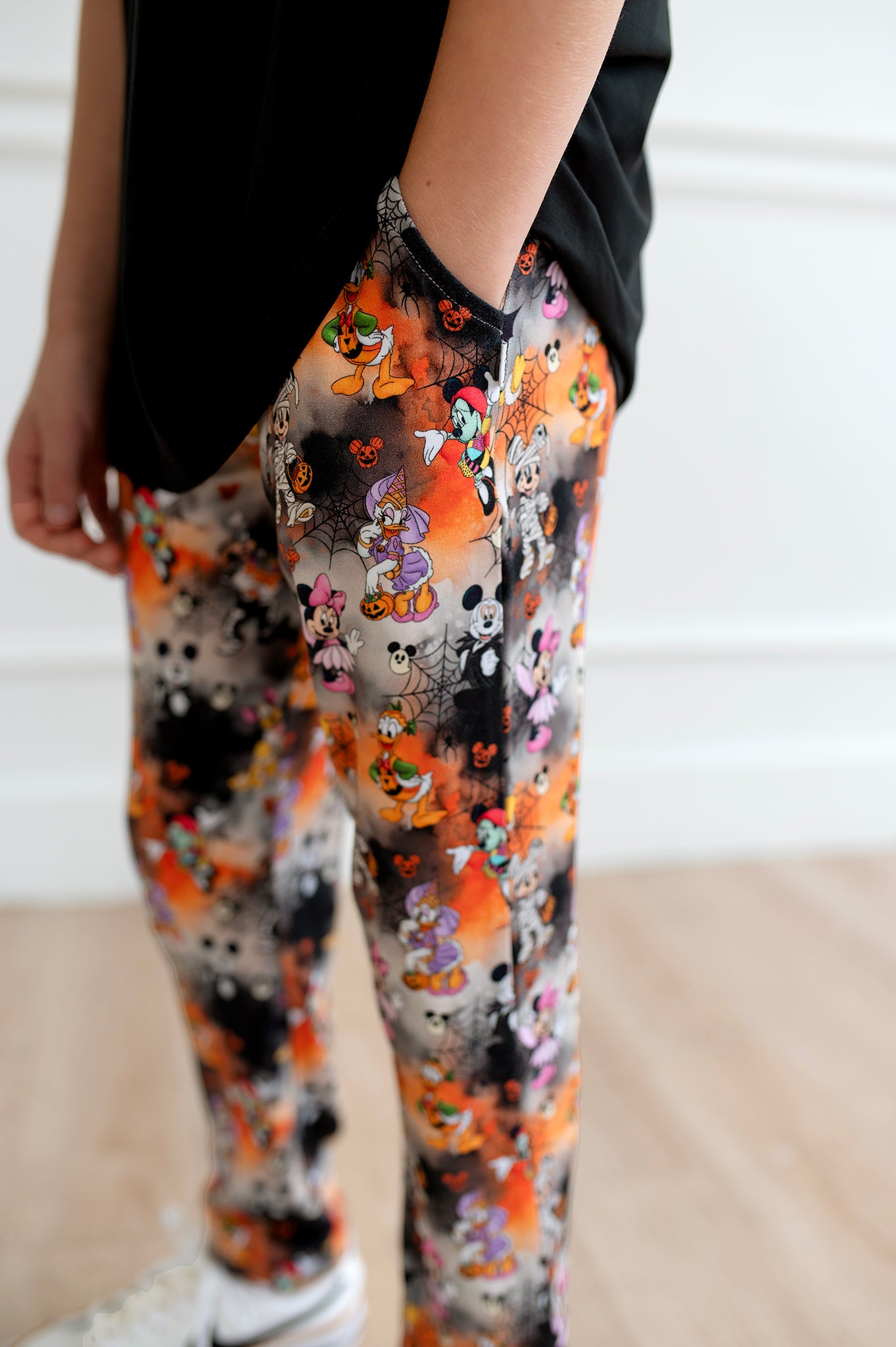 BAMBOO French Terry SENSATIONAL SPOOK KIDS JOGGERS