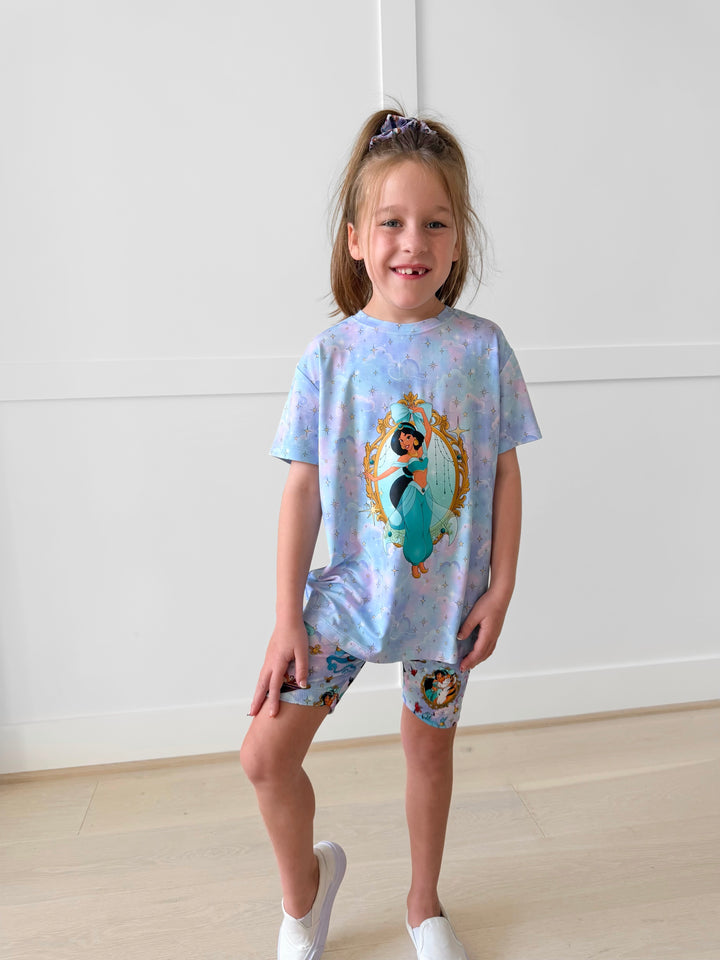 Bamboo STARDUST SANDS KIDS GRAPHIC FRONT &amp; BACK TEE