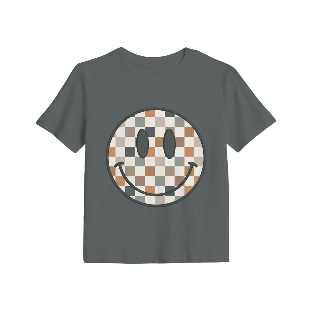Bamboo COTTON SPANDEX FIRESIDE KIDS EMBROIDERED TEE (NO FLEECE)