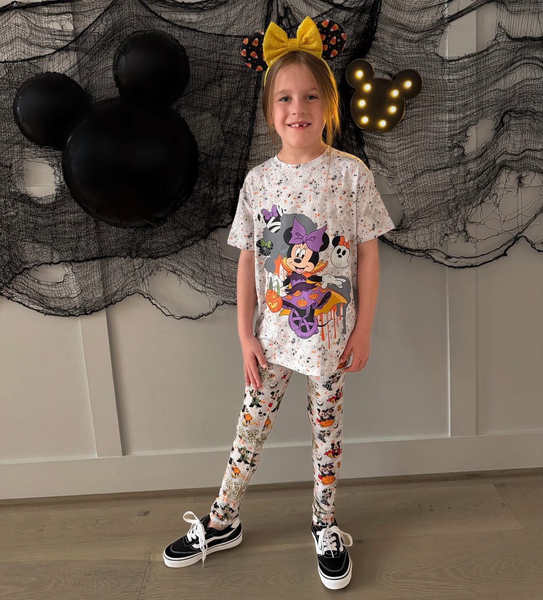Bamboo MIDNIGHT ON MAIN KIDS GRAPHIC TEE (GIRL- FRONT &amp; BACK)