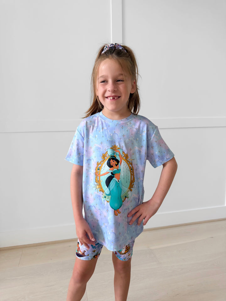 Bamboo STARDUST SANDS KIDS GRAPHIC FRONT &amp; BACK TEE