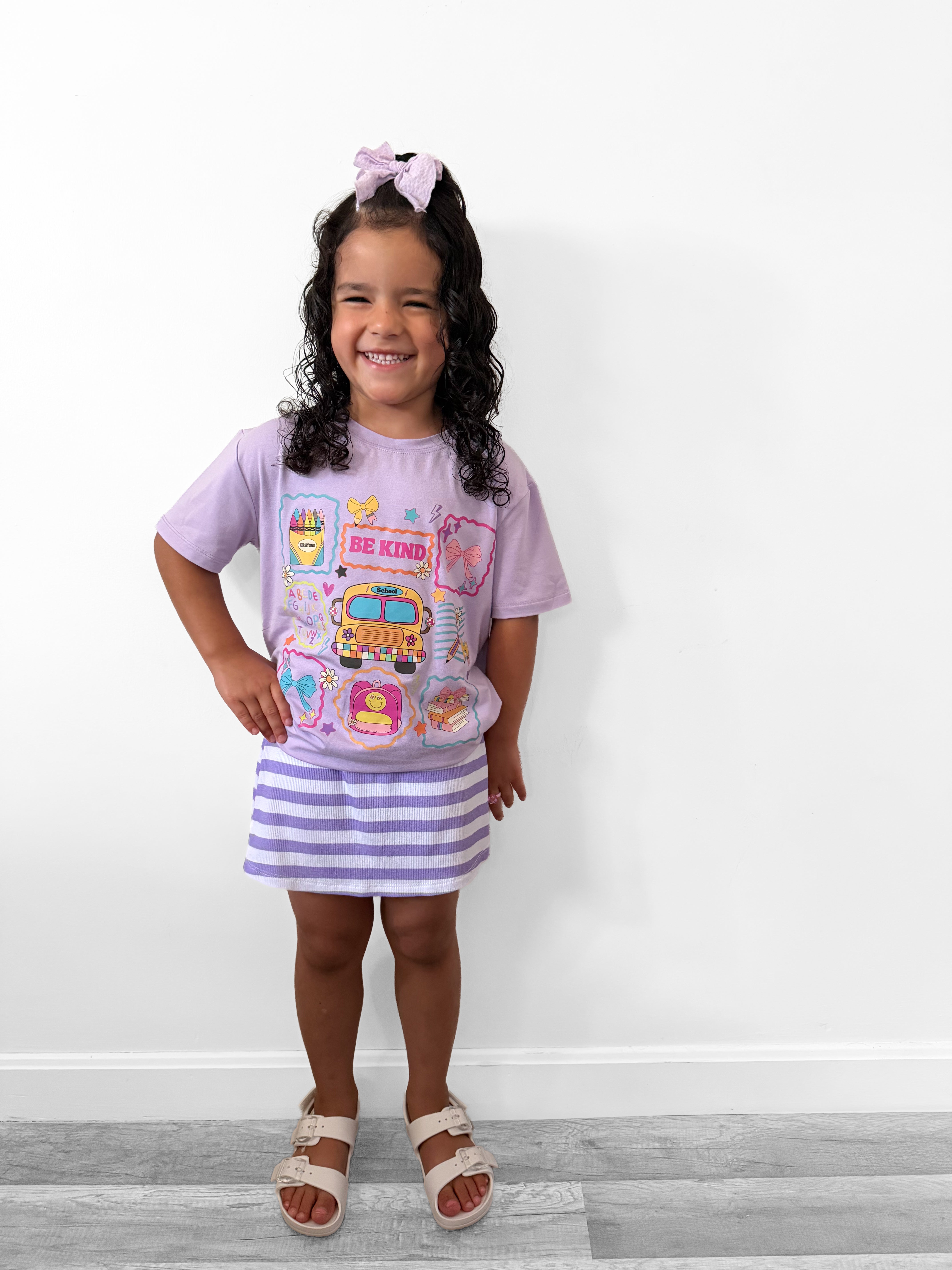 Bamboo ABC CUTIE KIDS GRAPHIC TEE