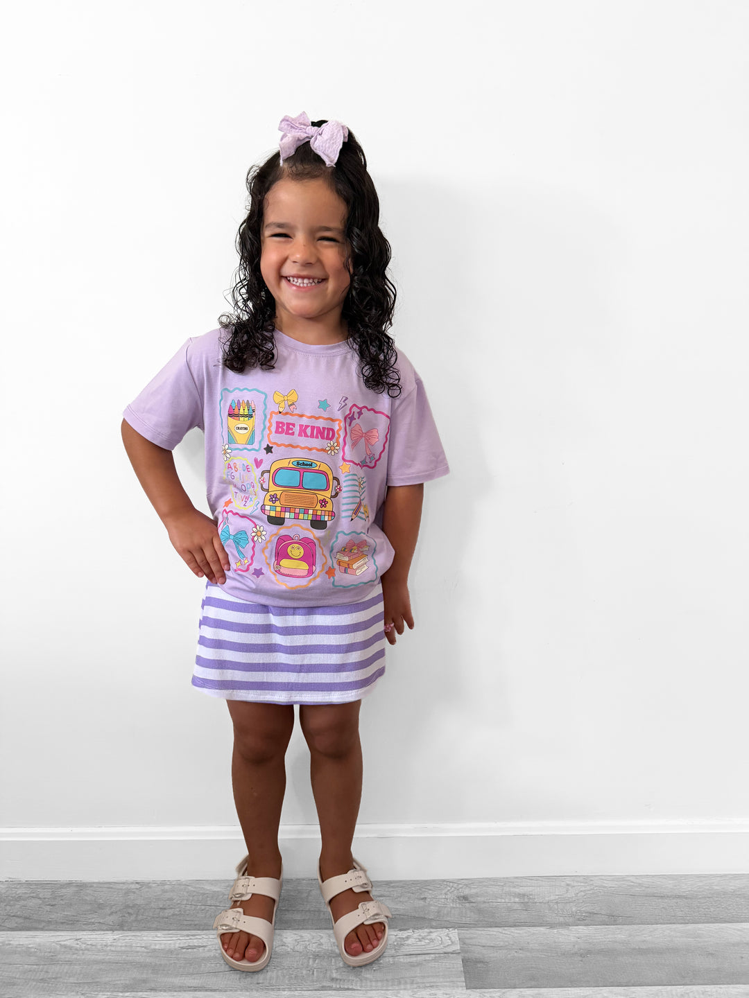 Bamboo ABC CUTIE KIDS GRAPHIC TEE