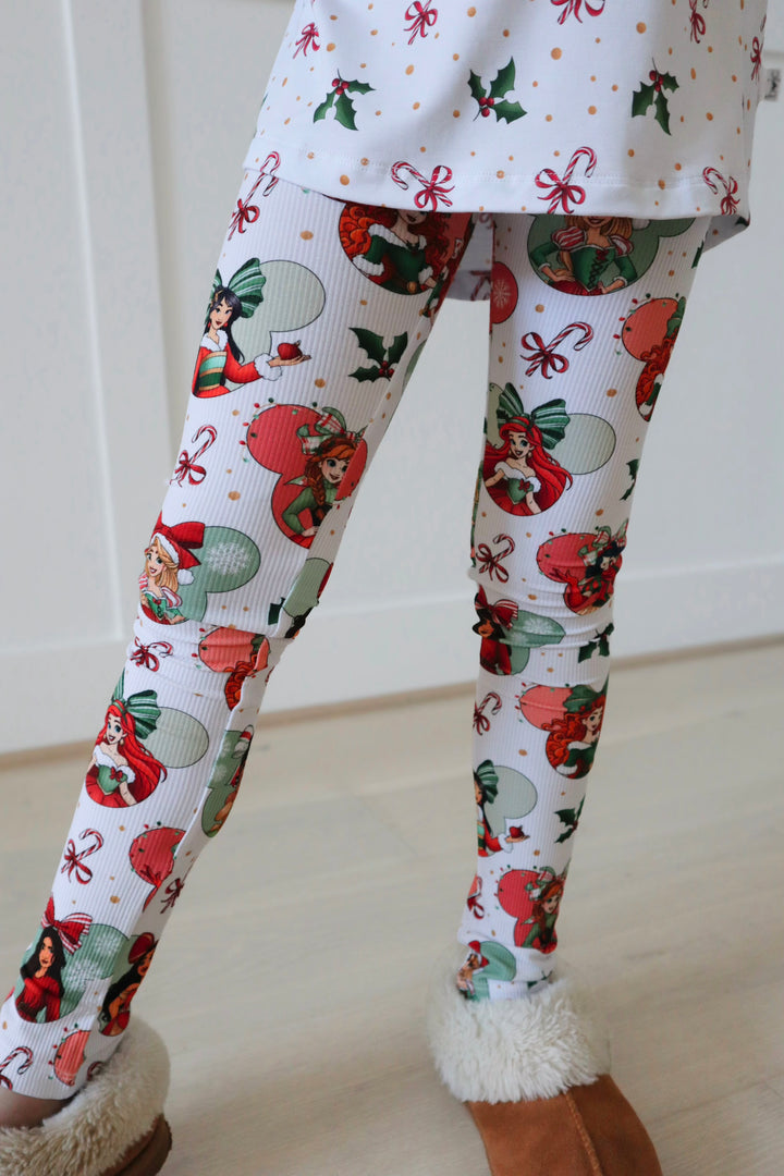 Bamboo TINSEL &amp; TIARAS RIBBED LEGGINGS