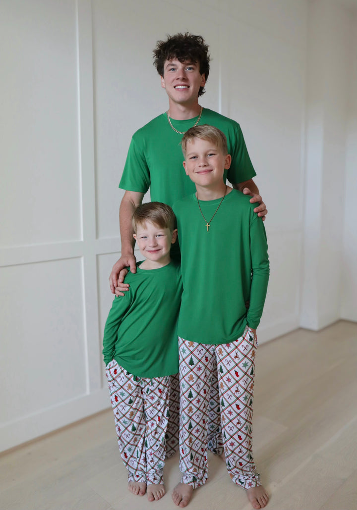 BAMBOO TIS THE SEASON KIDS RELAXED PANTS