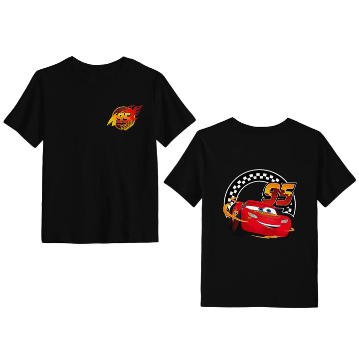 Bamboo FULL THROTTLE CHECK KIDS GRAPHIC FRONT &amp; BACK TEE