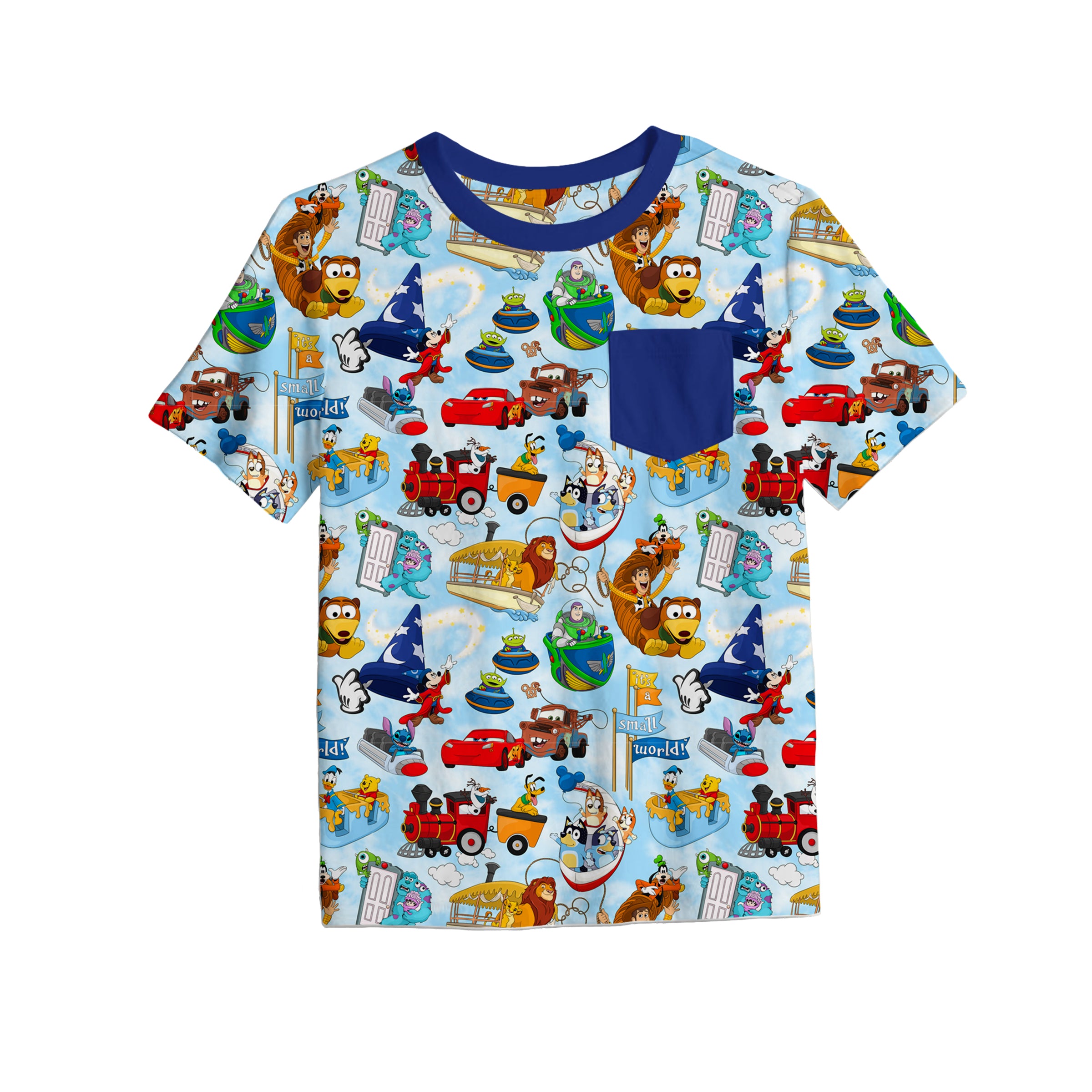 Preorder Bamboo WILD RIDES KIDS POCKET TEE EST Ship Date DECEMBER 2025