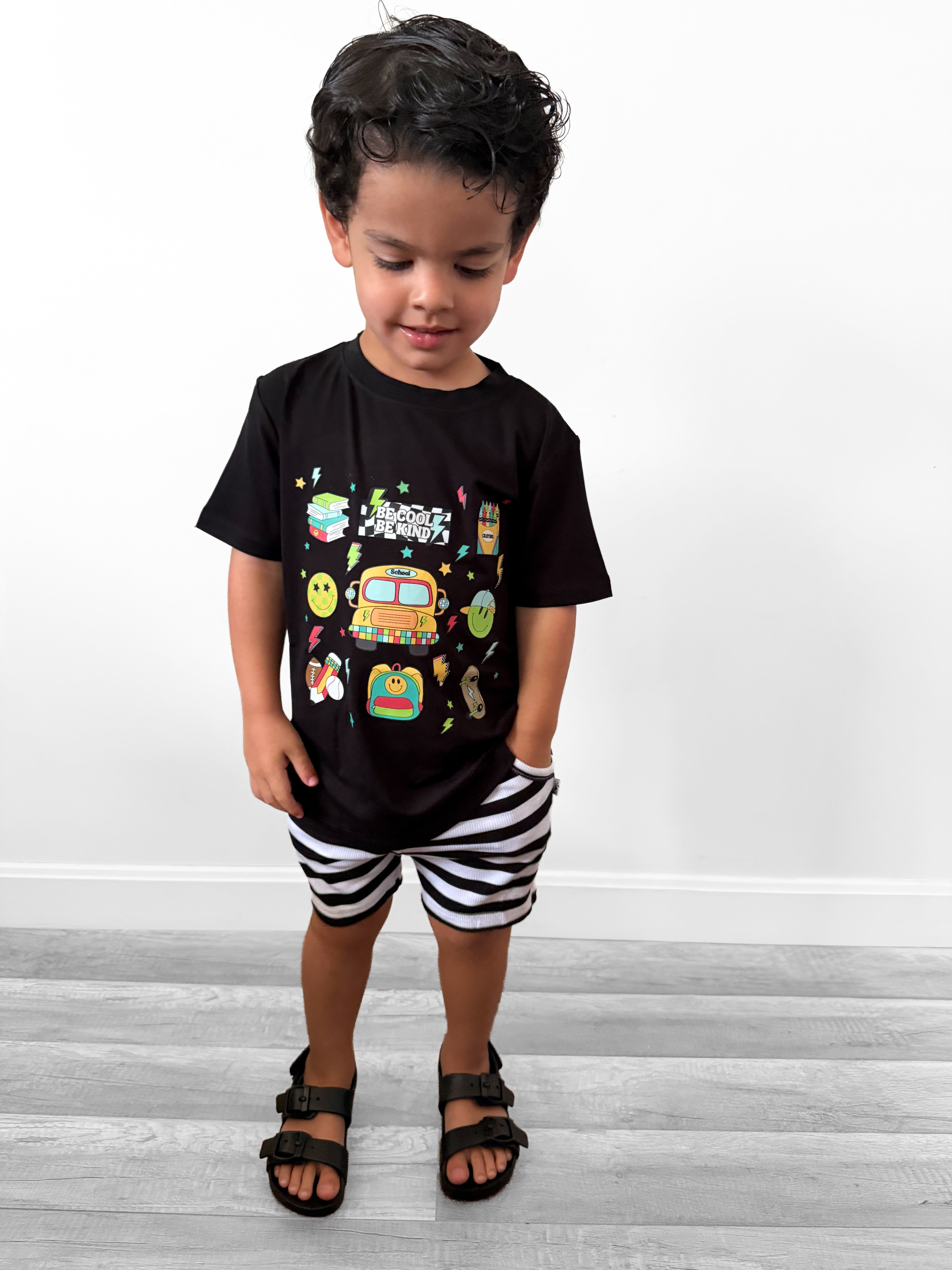 Bamboo COOL KID CREW KIDS GRAPHIC TEE