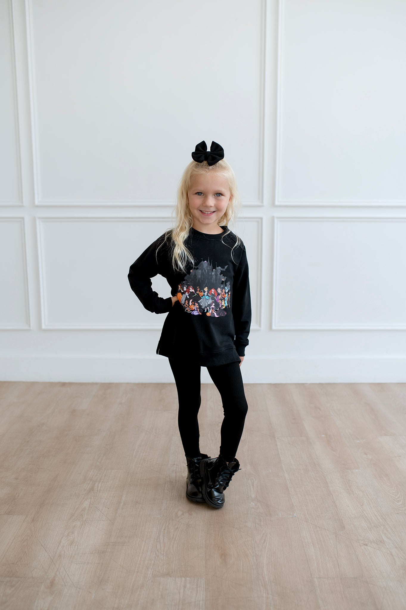 Bamboo SPELLBINDING SOIREE kids crewneck