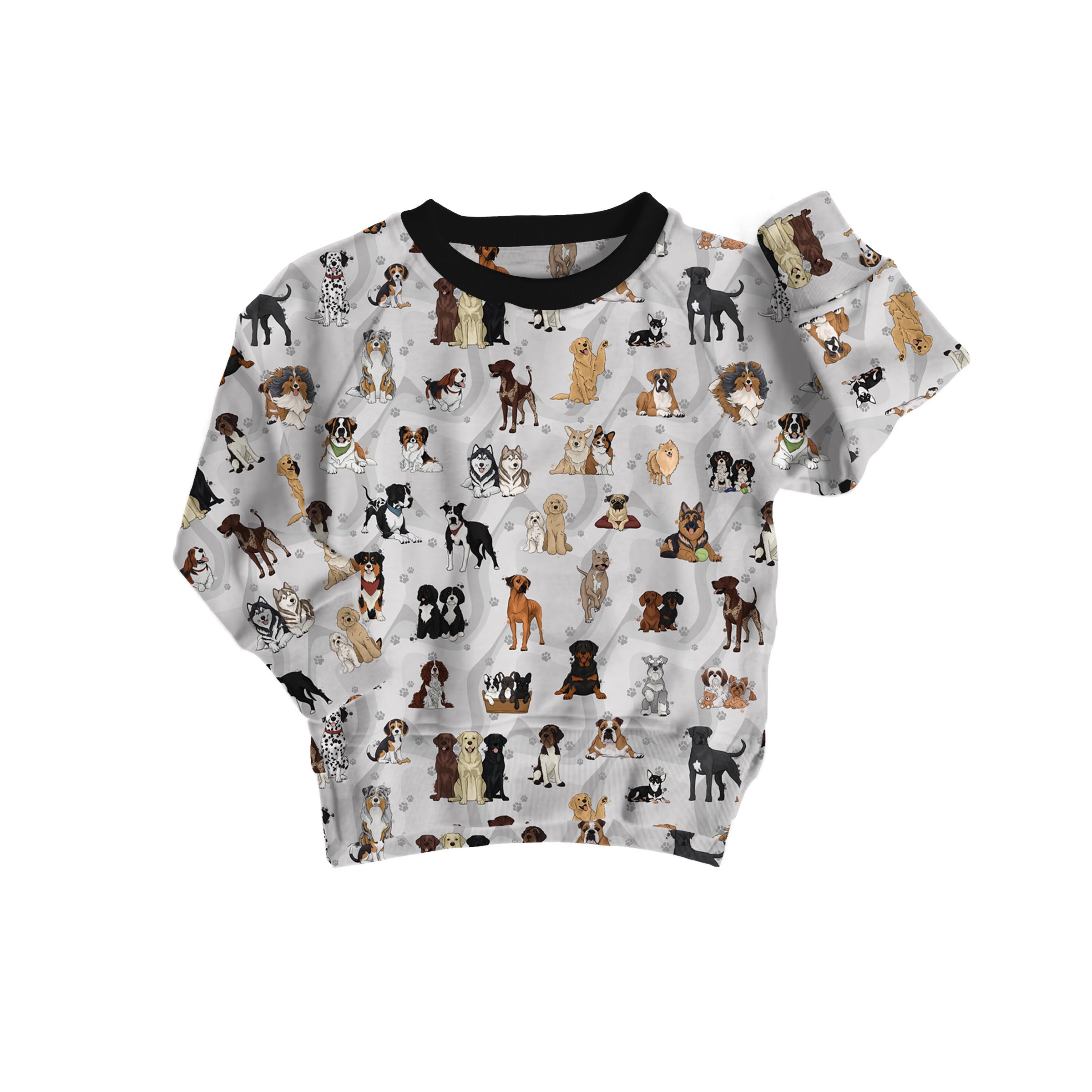 Bamboo CANINE COMPANIONS kids crewneck