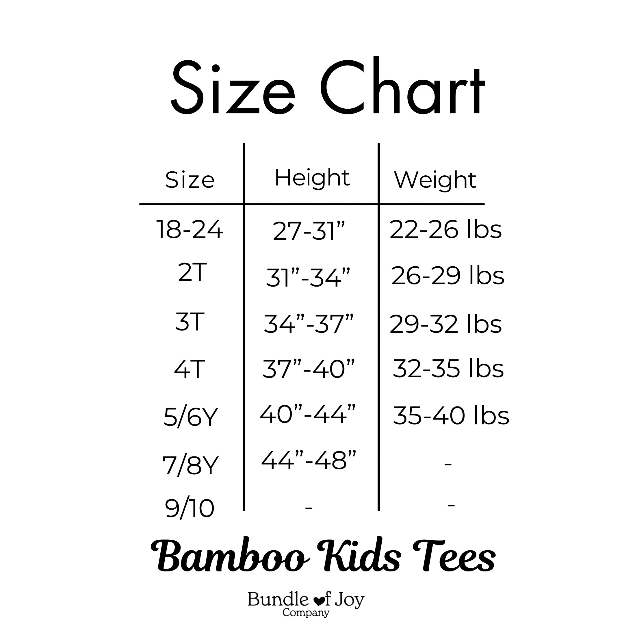 Preorder Bamboo LOVE NOTES FOR HER 2.0 FULL PRINT KIDS TEE EST Ship Date DECEMBER 2025