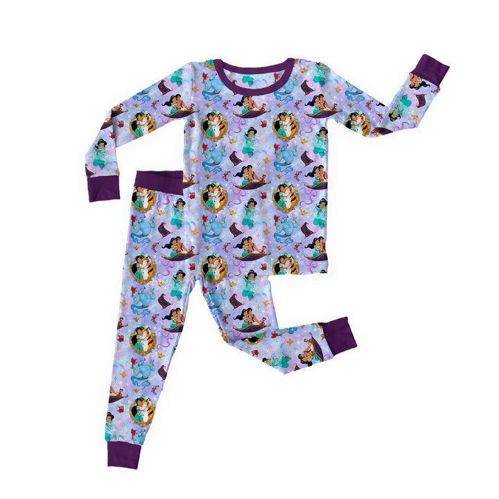 Bamboo STARDUST SANDS Two Piece Long Sleeve/Pant Set