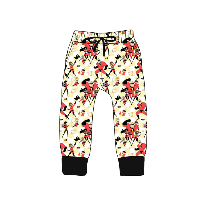 BAMBOO French Terry HERO HUSTLE KIDS JOGGERS
