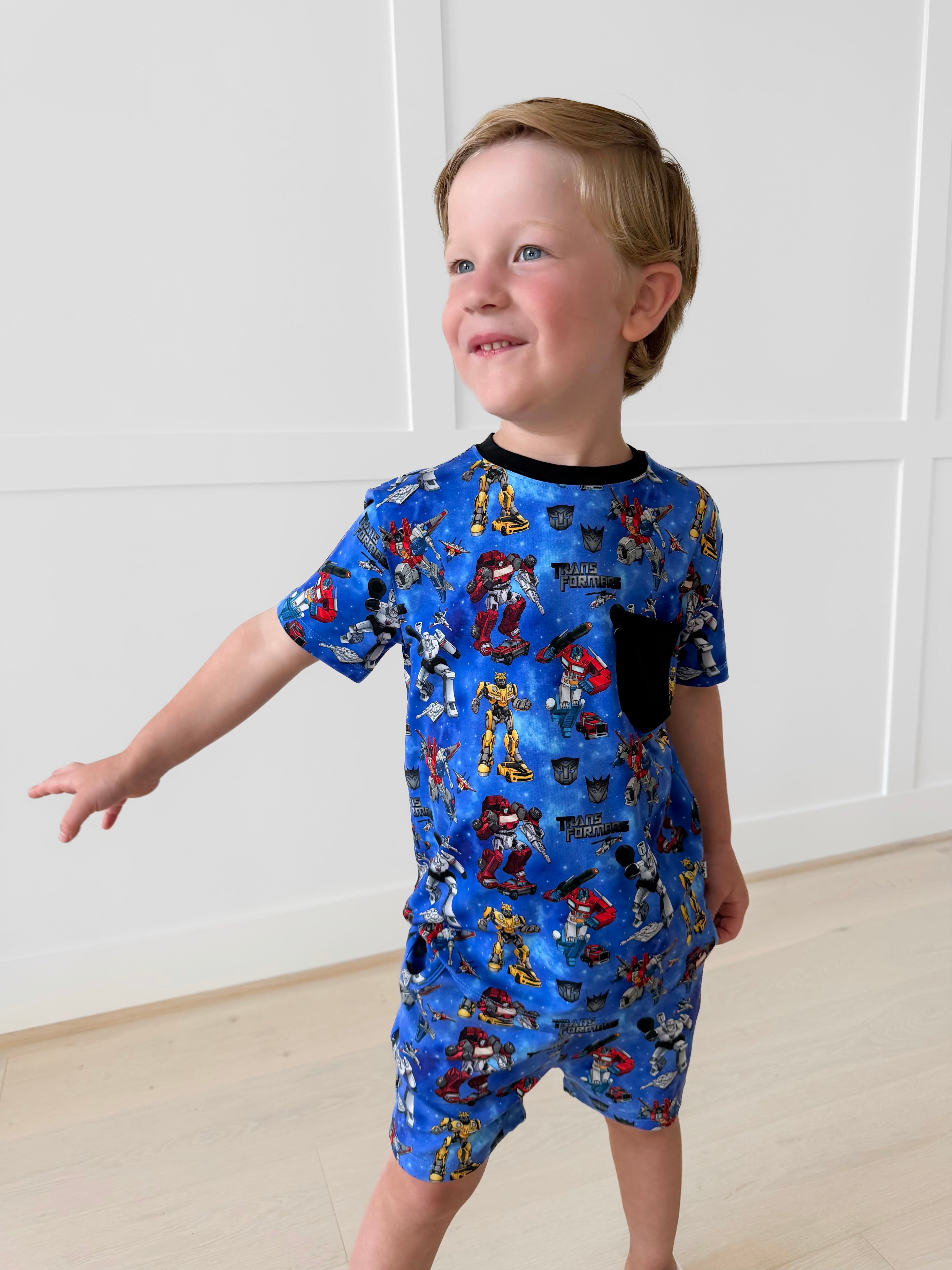 Bamboo AUTOBOTS KIDS POCKET TEE