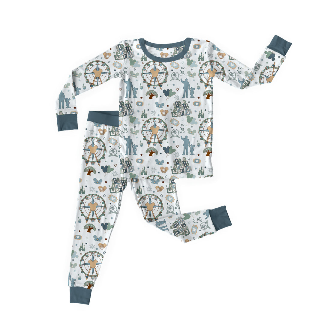 Bamboo MAIN STREET MEMORIES Two Piece Long Sleeve/Pant Set