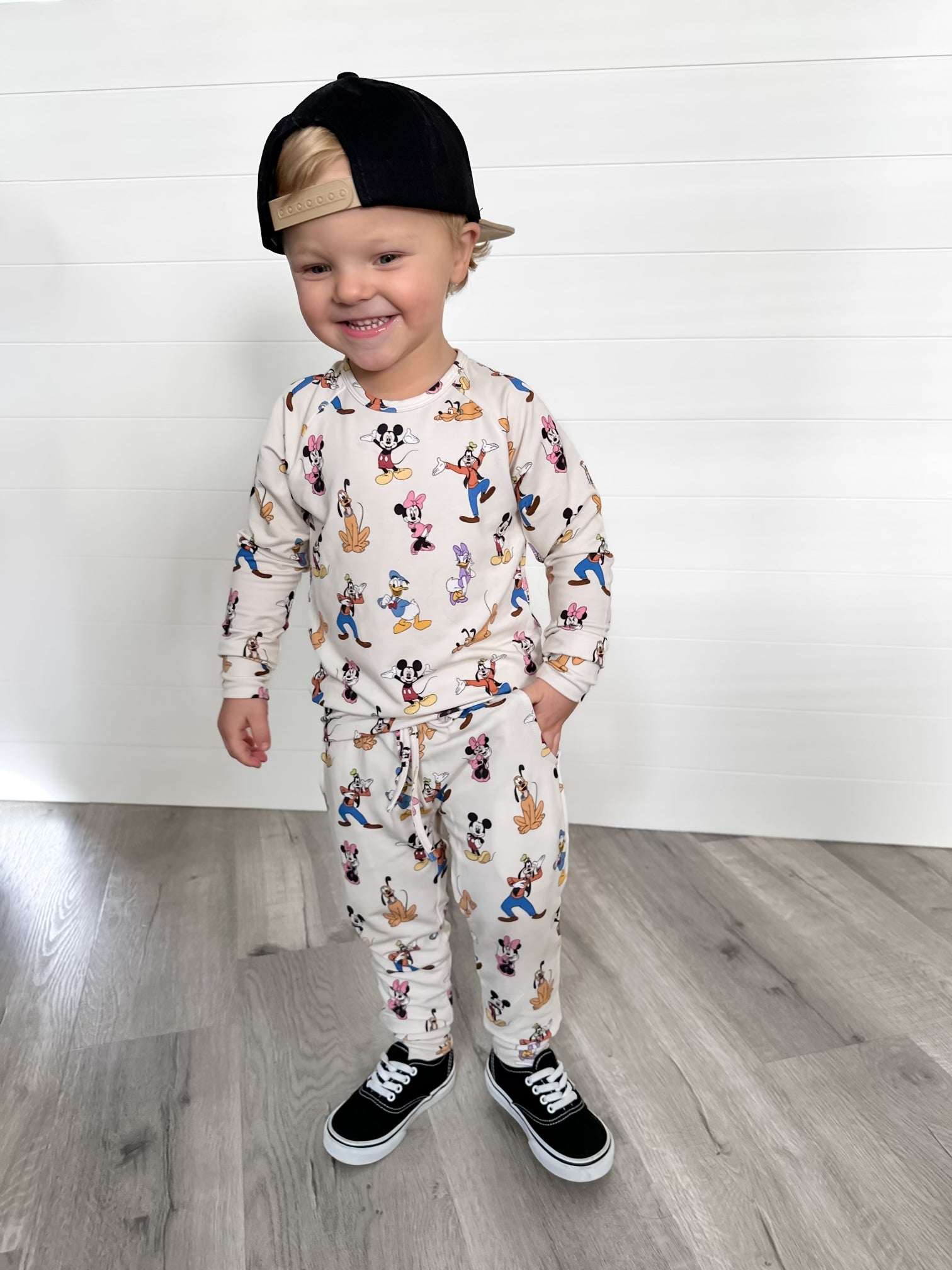 Bamboo French Terry Oh Toodles Kids Jogger Set