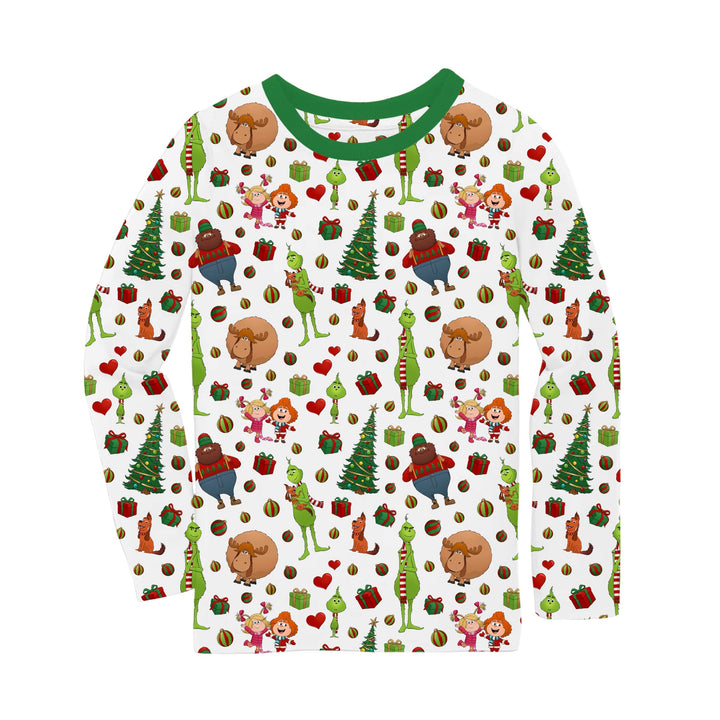 Bamboo MERRY WHOVILLE LONG SLEEVE PRINTED TEE