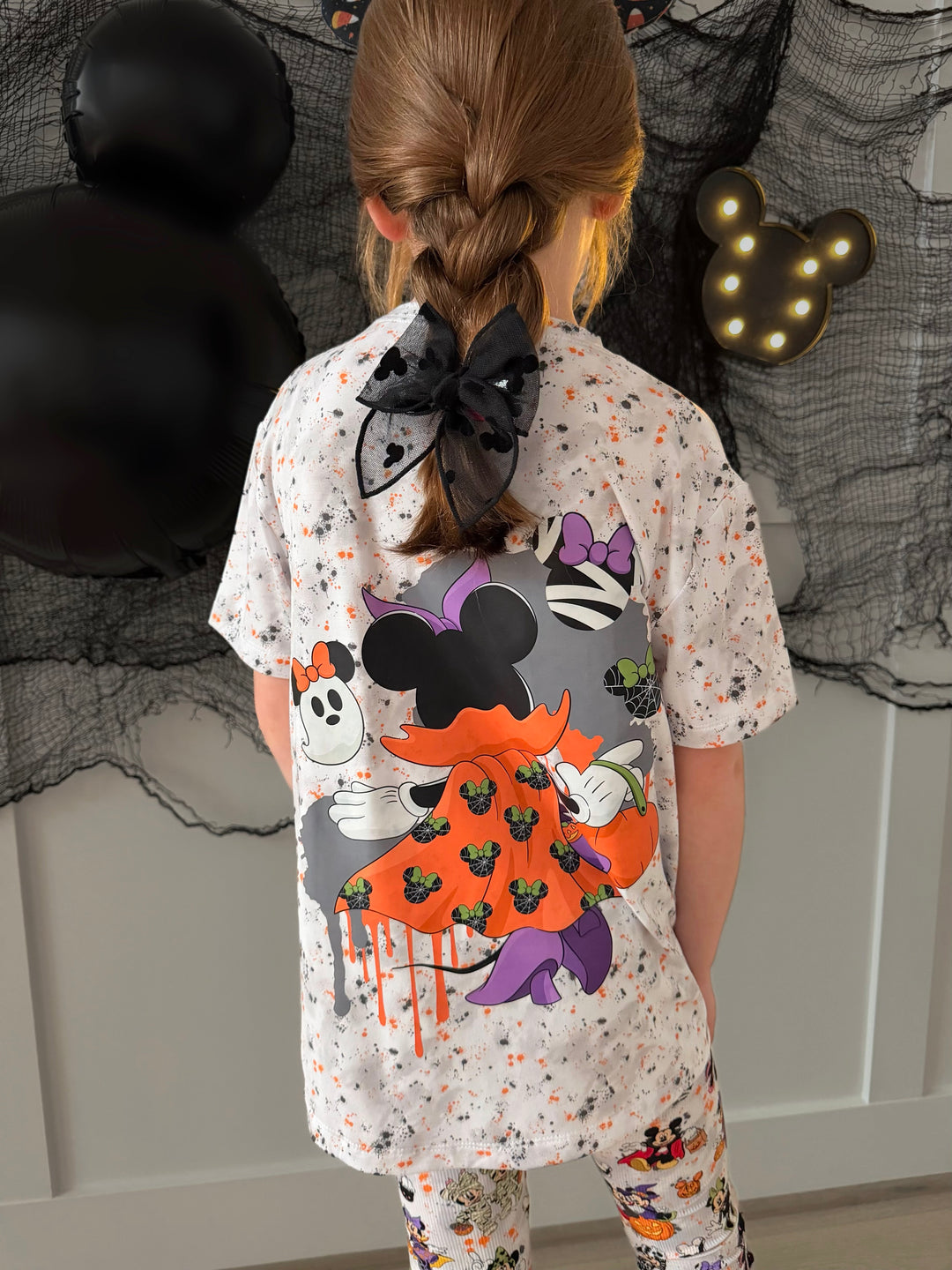 Bamboo MIDNIGHT ON MAIN KIDS GRAPHIC TEE (GIRL- FRONT &amp; BACK)