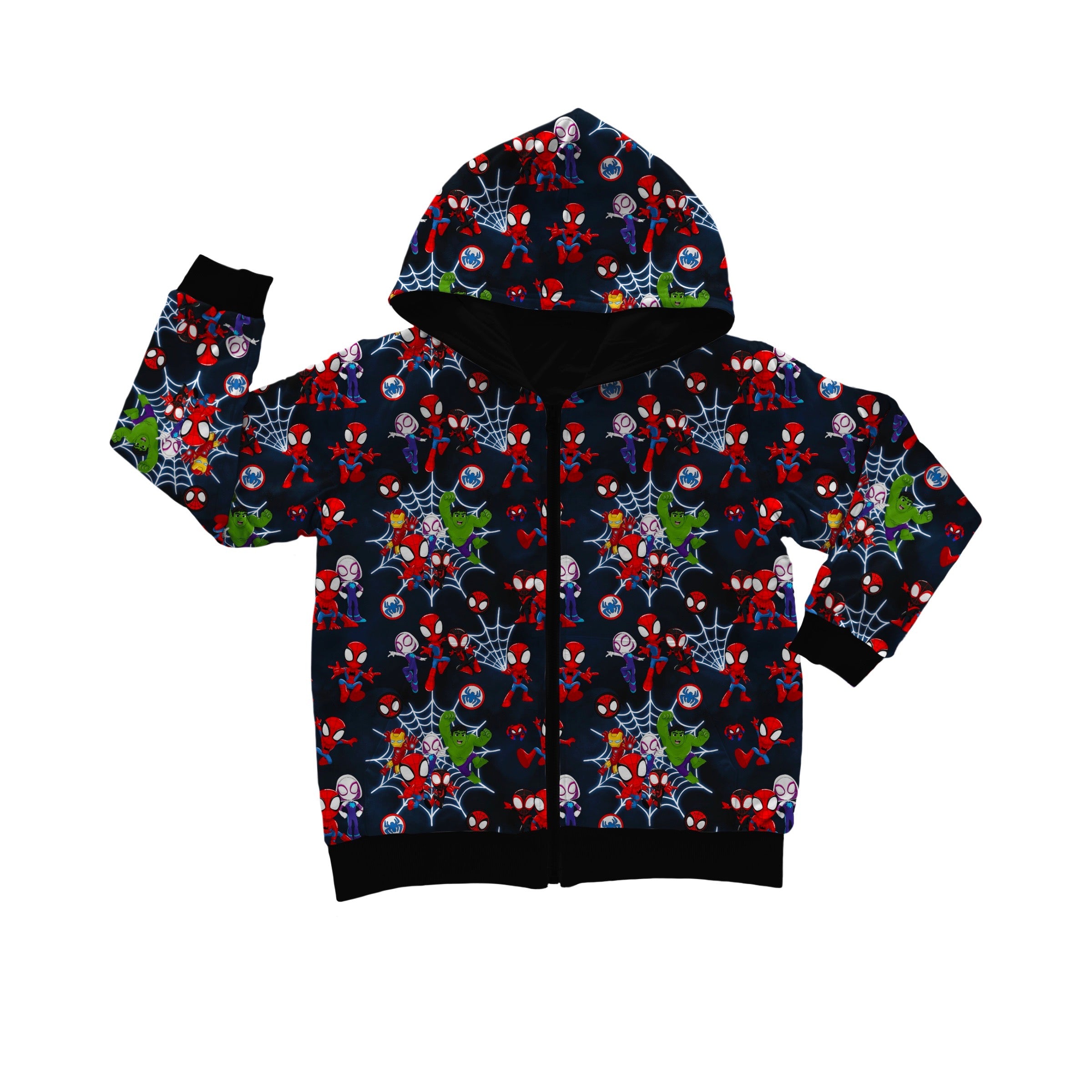 BAMBOO SWINGING & SPINNING 1.0 TOG ZIPPER HOODIE