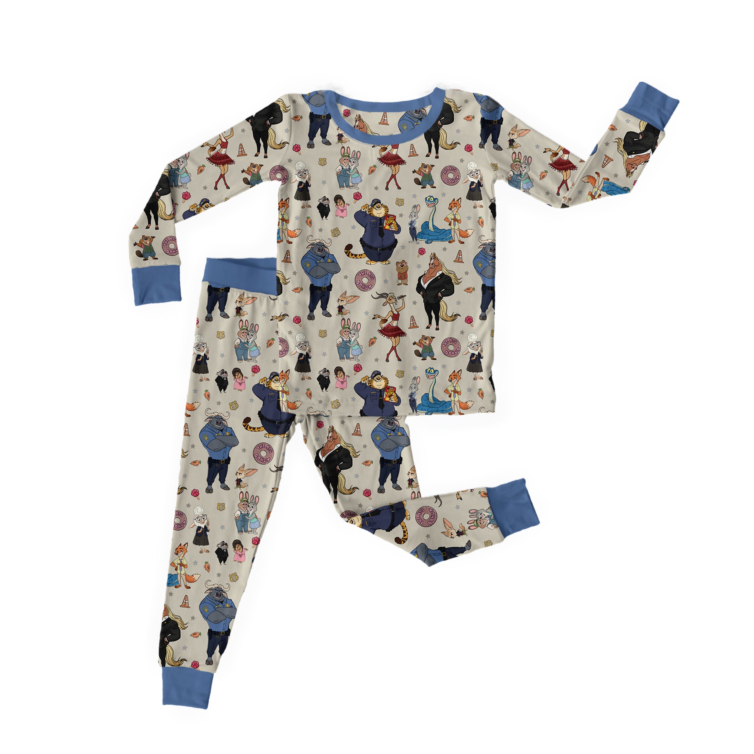 Bamboo HOP TO IT Two Piece Long Sleeve/Pant Set