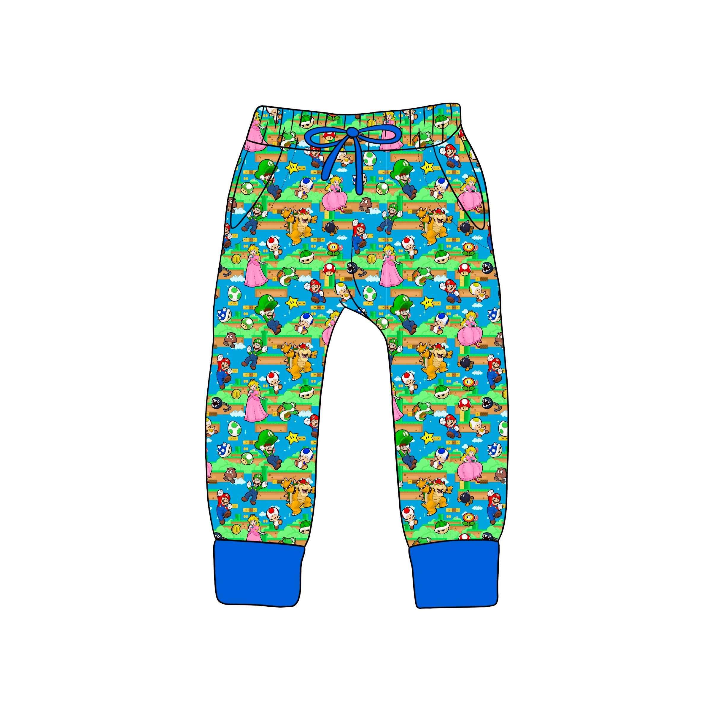 BAMBOO French Terry MAMA MIA! KIDS JOGGERS