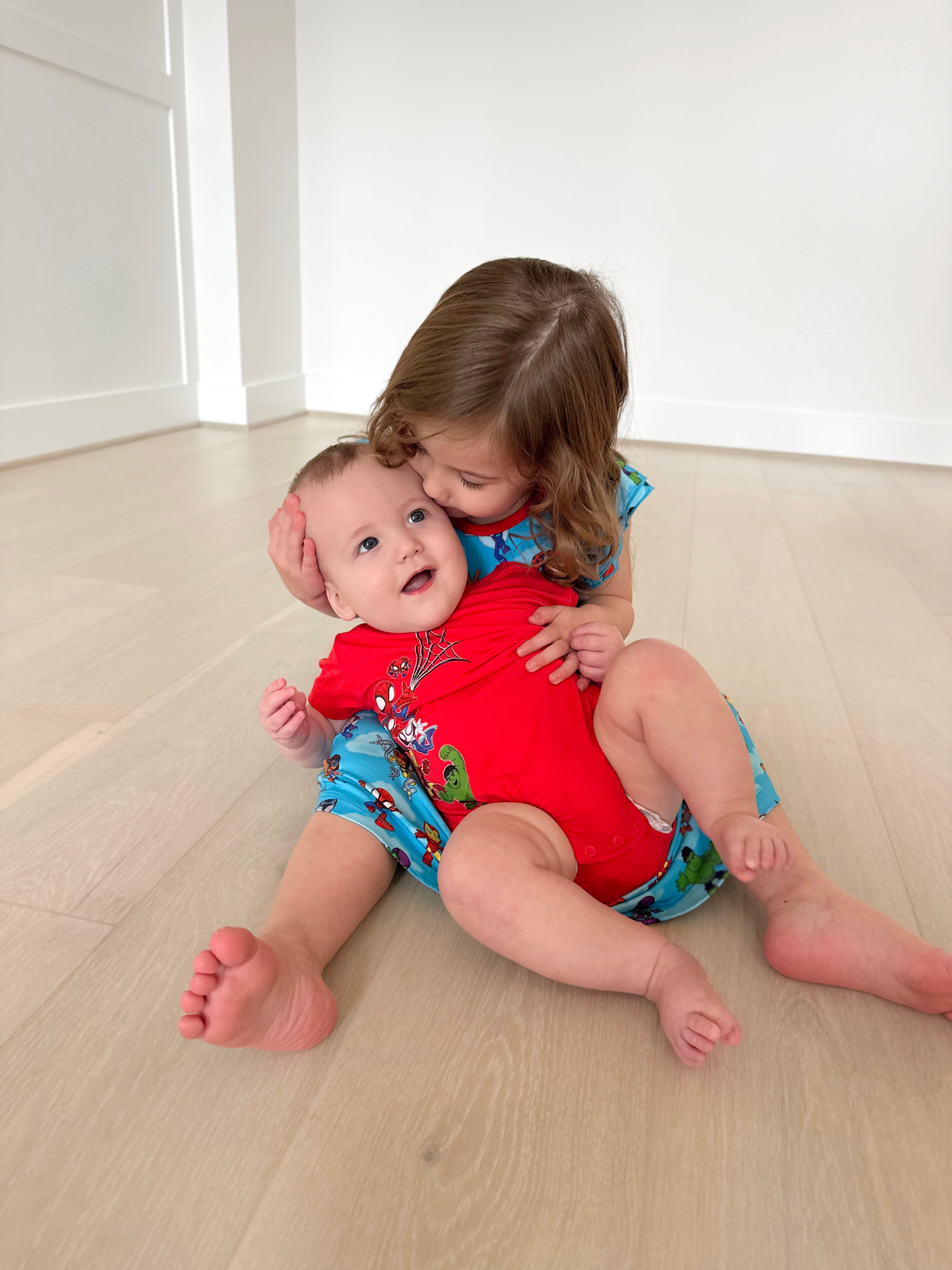 Bamboo WEBS UP SUB SHORT SLEEVE RELAXED FIT ROMPER