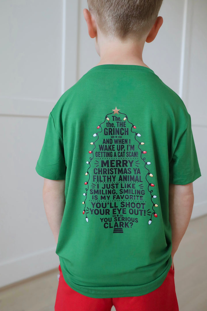 Bamboo HOLIDAY CLASSIC CHAOS KIDS GRAPHIC TEE (FRONT &amp; BACK)