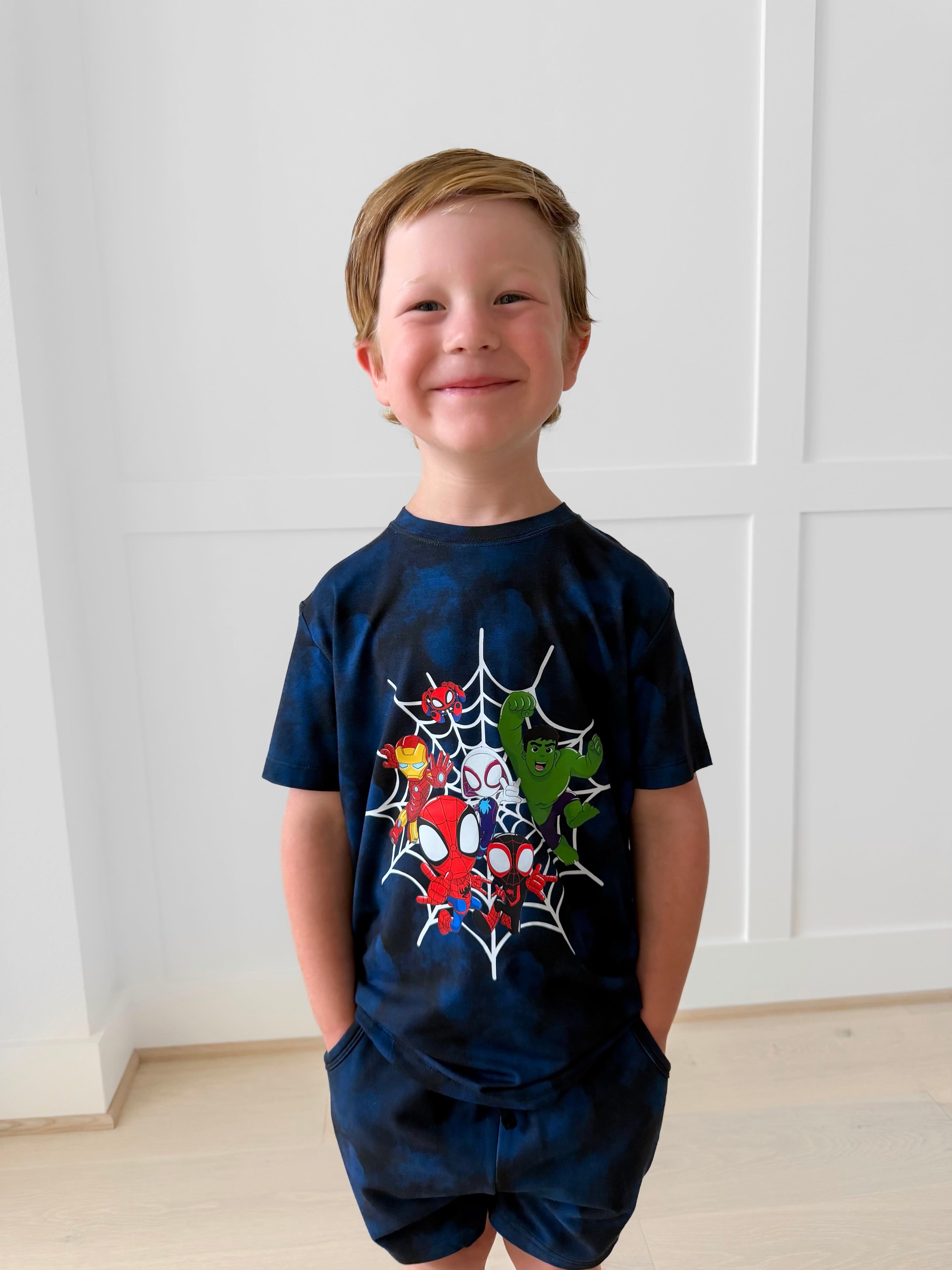 Bamboo SWINGING & SPINNING KIDS GRAPHIC TEE