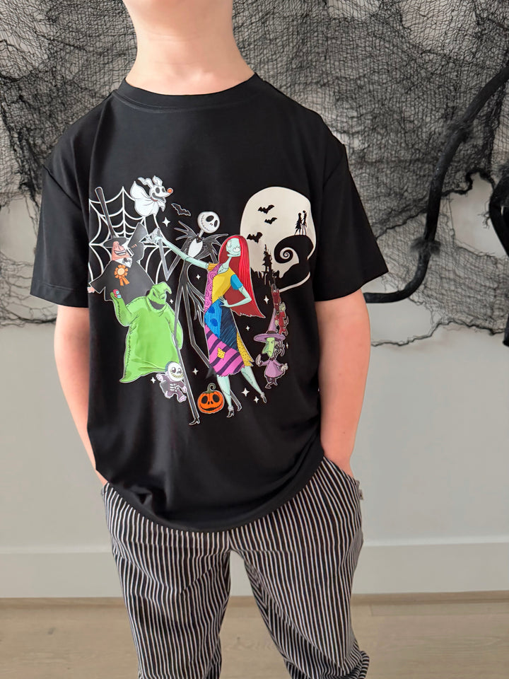 Bamboo CHAOS BEFORE CHRISTMAS KIDS GRAPHIC TEE