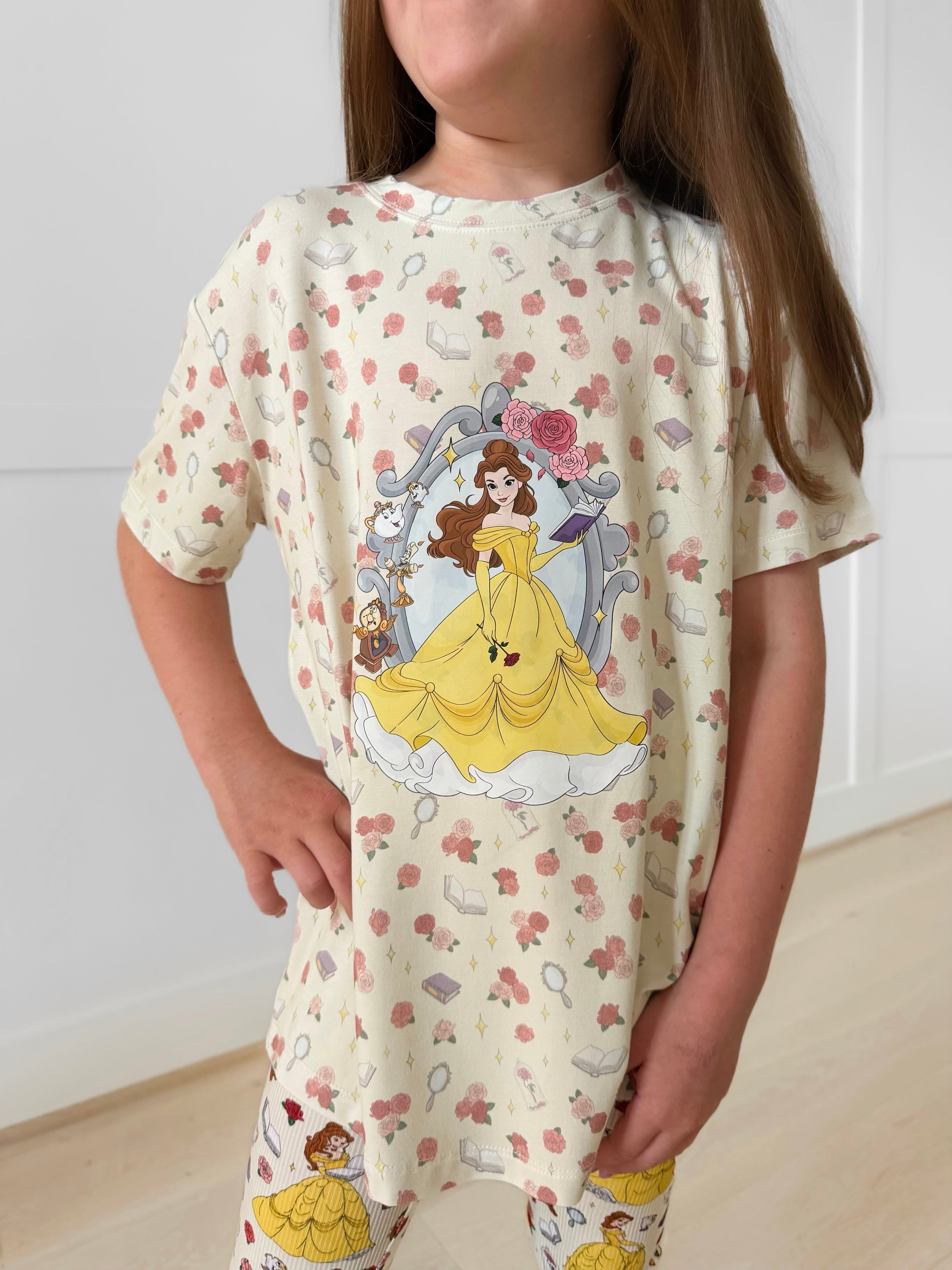 Bamboo BE OUR GUEST KIDS GRAPHIC FRONT & BACK TEE